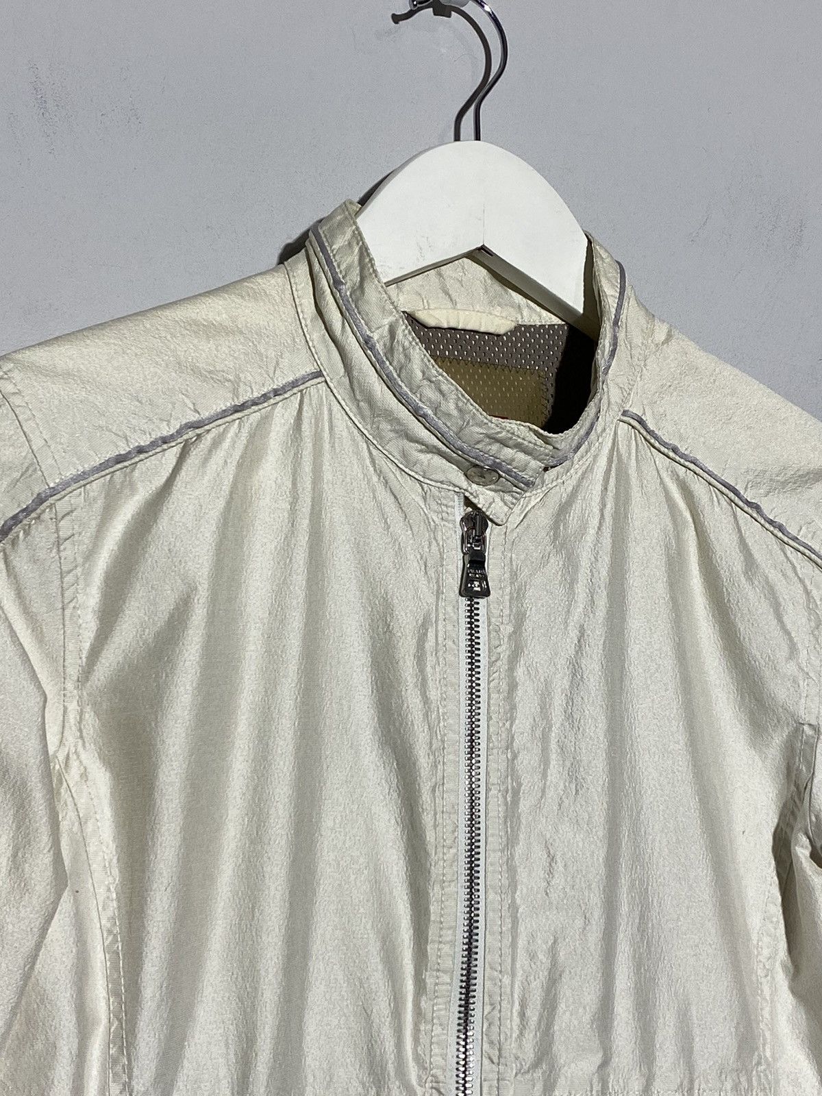 Prada Prada metal fiber nylon jacket Size S / US 4 / IT 40 - 7 Thumbnail
