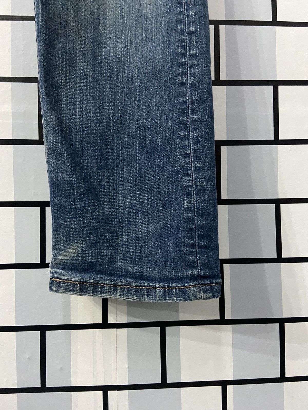 Levi's × Vintage Vintage Levi’s 505 Distressed Blue Wash Denim Pants Size US 36 / EU 52 - 7 Thumbnail
