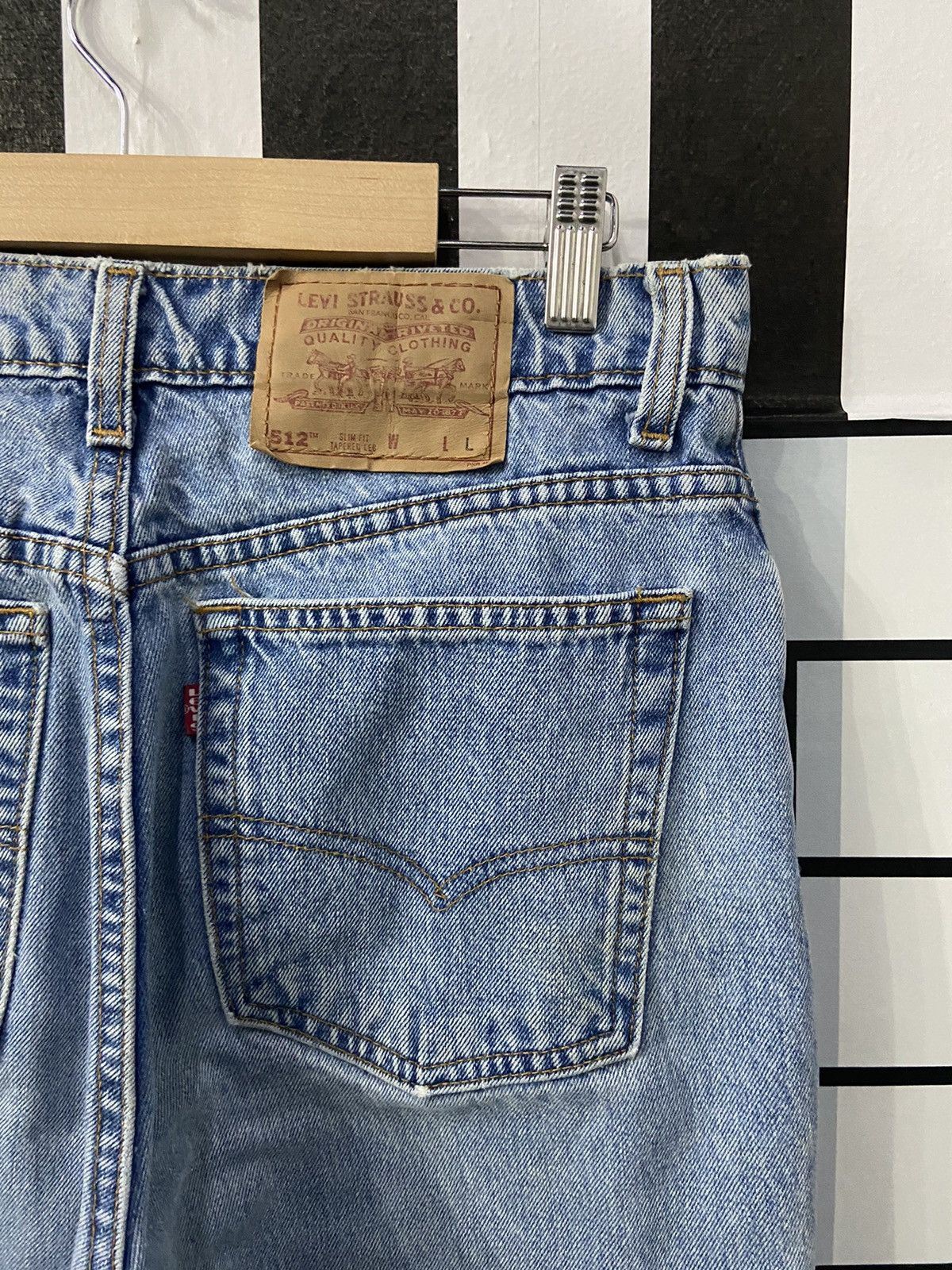 Levi's × Vintage Vintage Levi’s 512 Slim Fit Tapered Leg Denim Pants Size US 31 - 15 Thumbnail