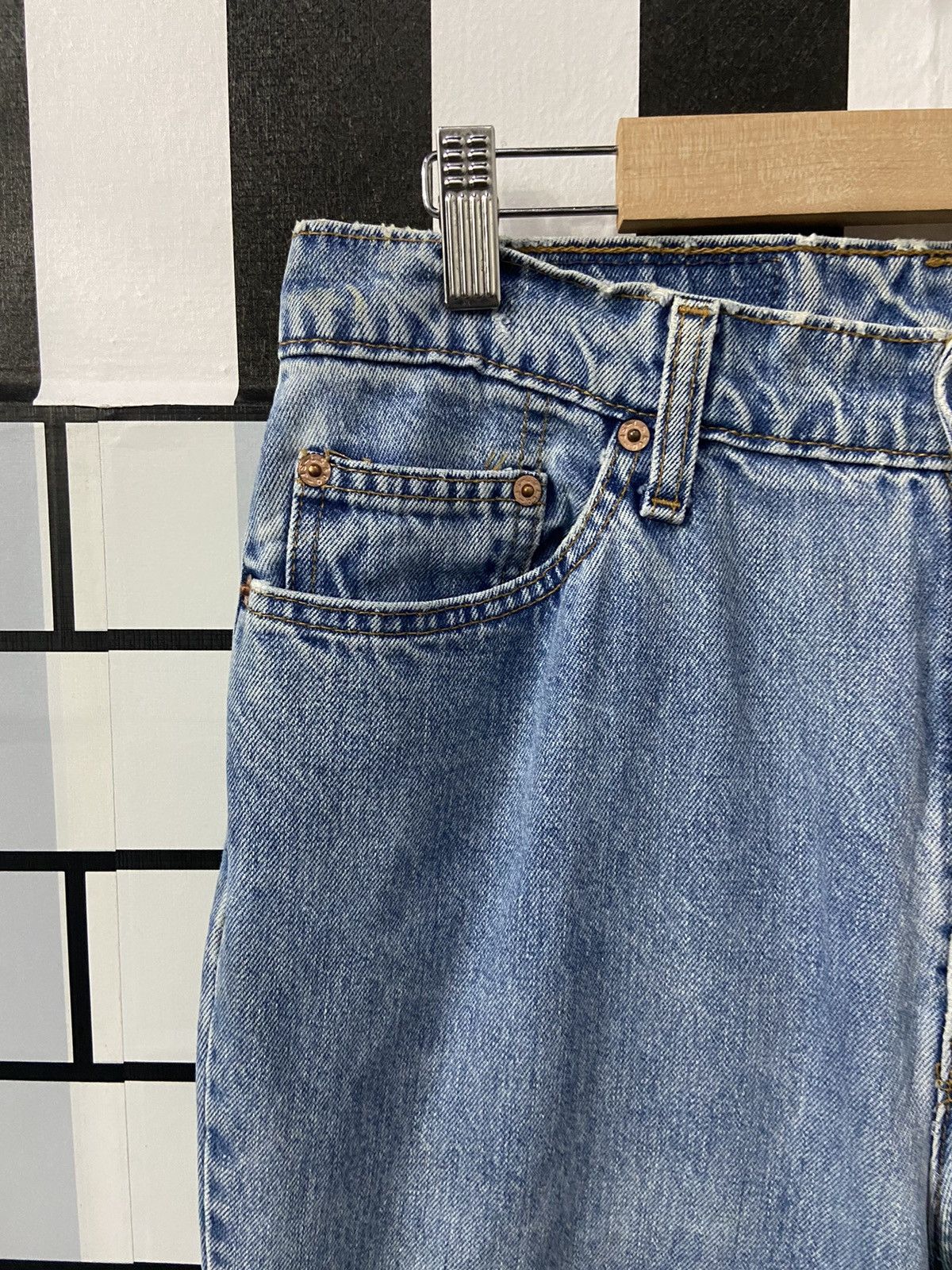 Levi's × Vintage Vintage Levi’s 512 Slim Fit Tapered Leg Denim Pants Size US 31 - 8 Thumbnail