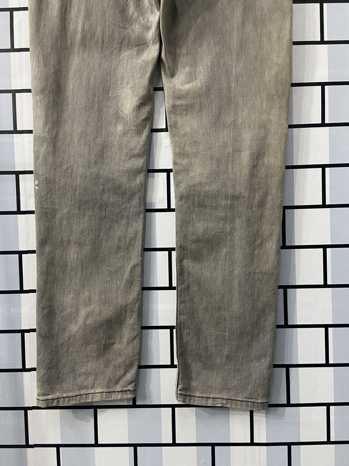Levi's × Vintage Vintage Levi’s 511 Dirty Grey Denim Pants 36X34 Size US 36 / EU 52 - 11 Thumbnail