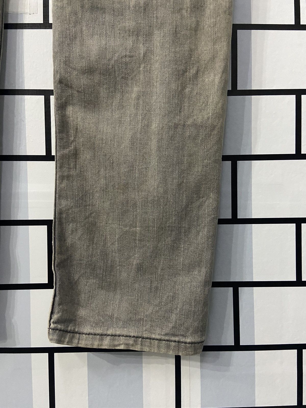 Levi's × Vintage Vintage Levi’s 511 Dirty Grey Denim Pants 36X34 Size US 36 / EU 52 - 13 Thumbnail
