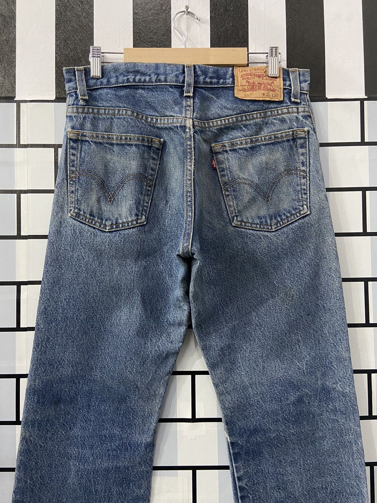 Levi's × Vintage Vintage Levi’s 517 Faded Blue Boot Cut Denim Pants Size US 31 - 12 Thumbnail