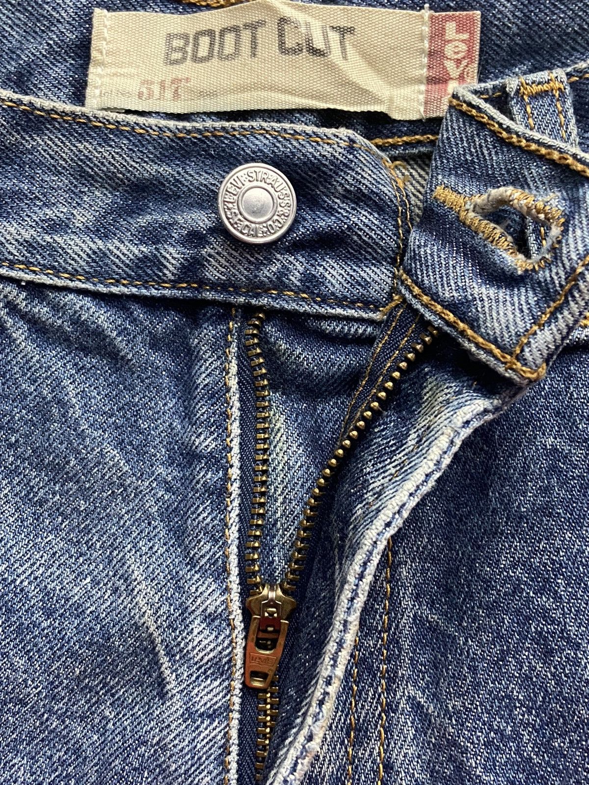 Levi's × Vintage Vintage Levi’s 517 Faded Blue Boot Cut Denim Pants Size US 31 - 21 Thumbnail