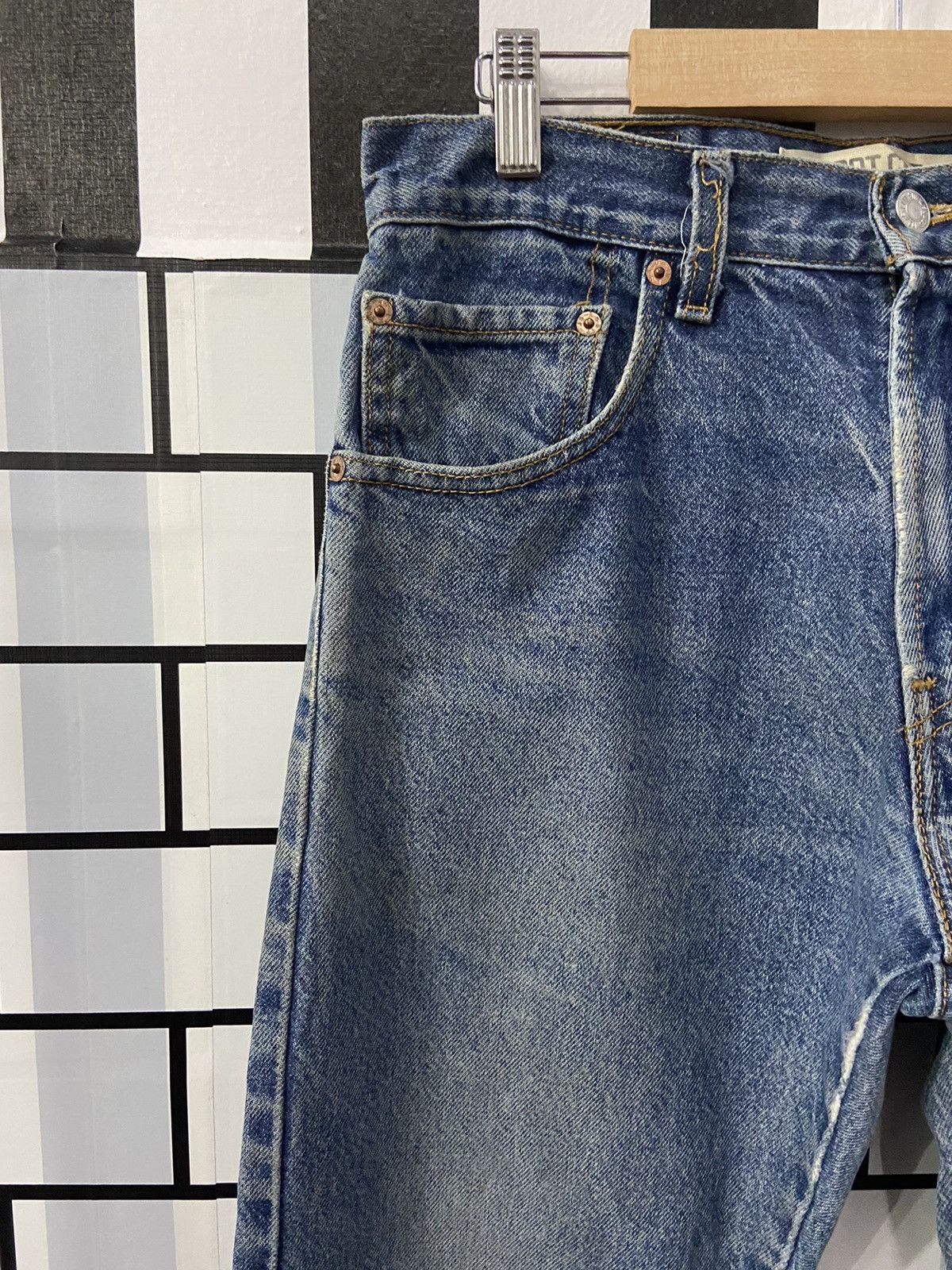 Levi's × Vintage Vintage Levi’s 517 Faded Blue Boot Cut Denim Pants Size US 31 - 8 Thumbnail