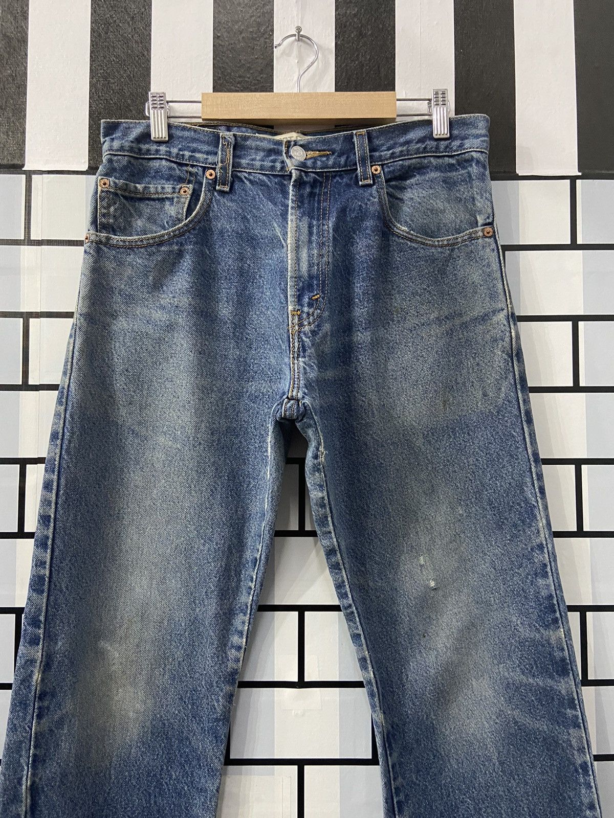Levi's × Vintage Vintage Levi’s 517 Faded Blue Boot Cut Denim Pants Size US 31 - 4 Thumbnail