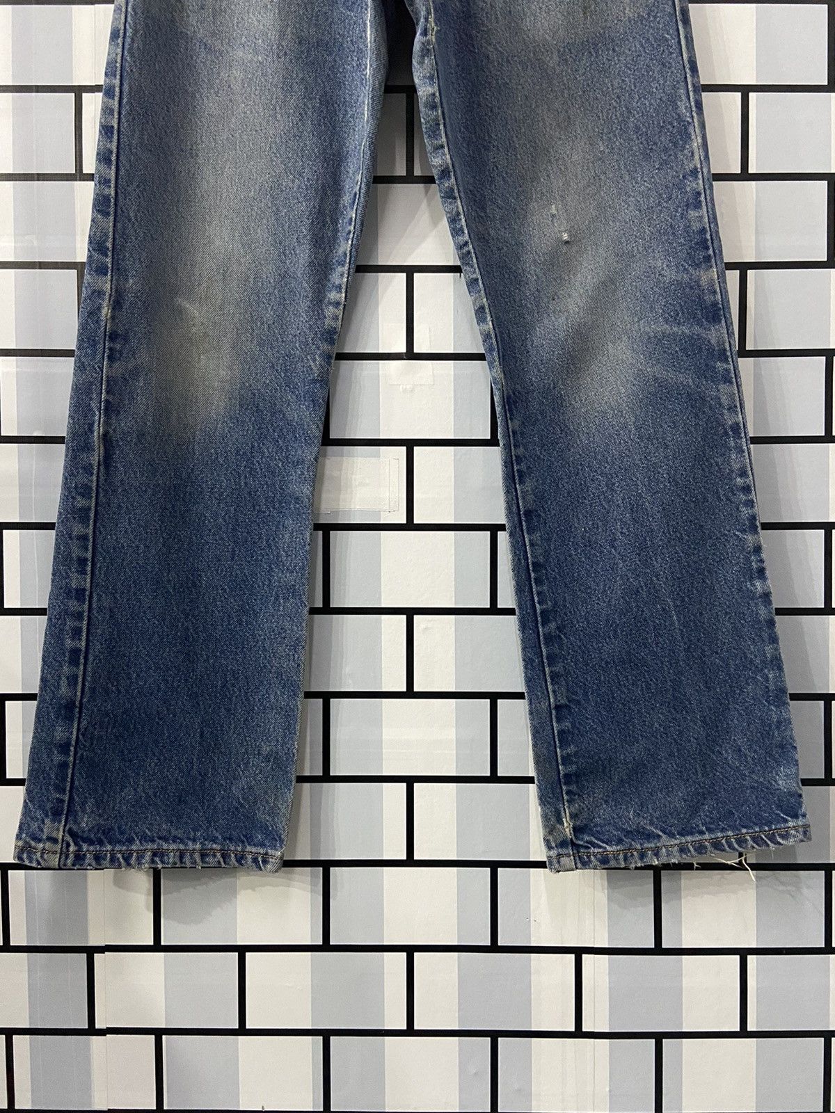 Levi's × Vintage Vintage Levi’s 517 Faded Blue Boot Cut Denim Pants Size US 31 - 5 Thumbnail