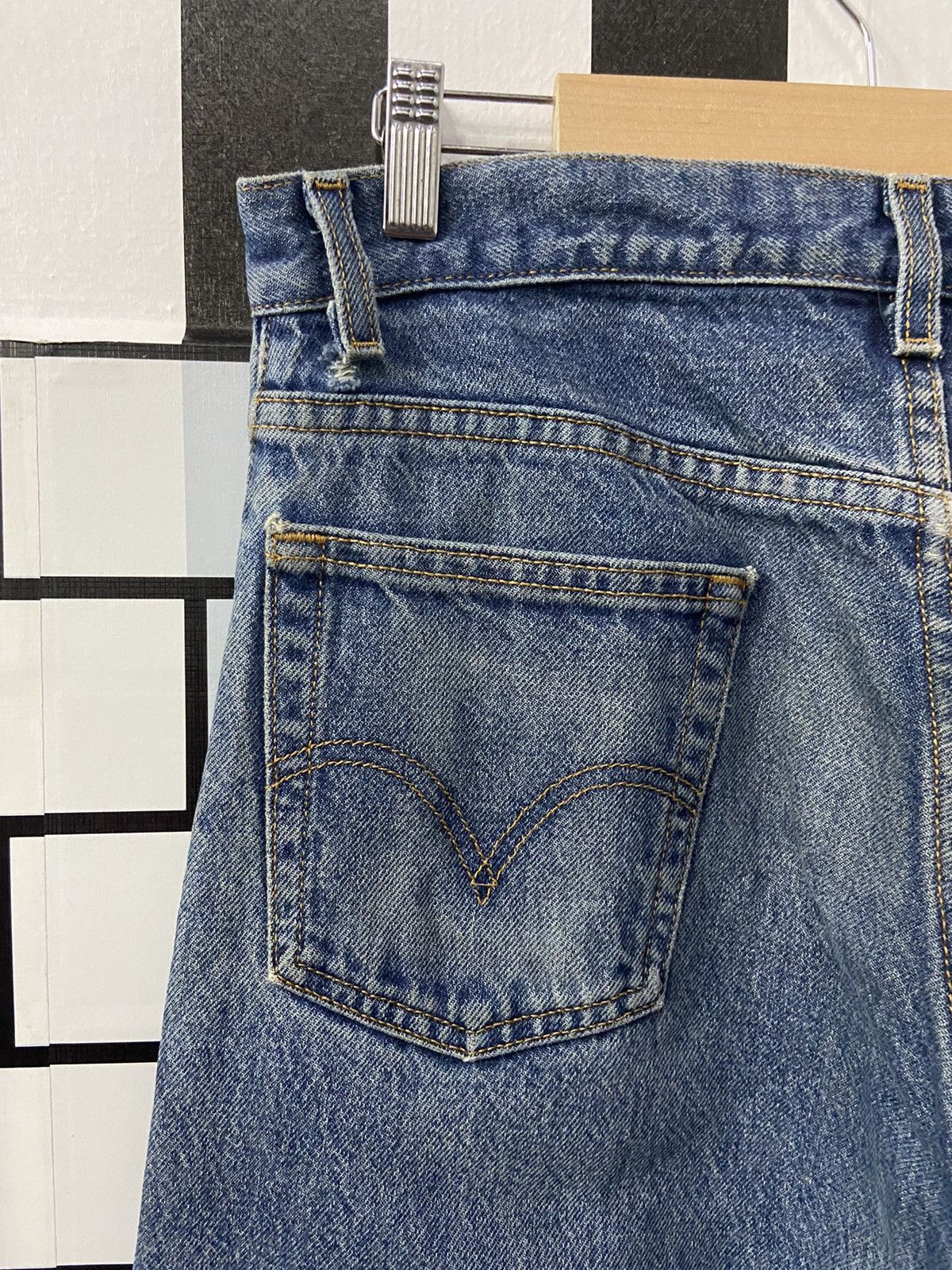 Levi's × Vintage Vintage Levi’s 517 Faded Blue Boot Cut Denim Pants Size US 31 - 16 Thumbnail