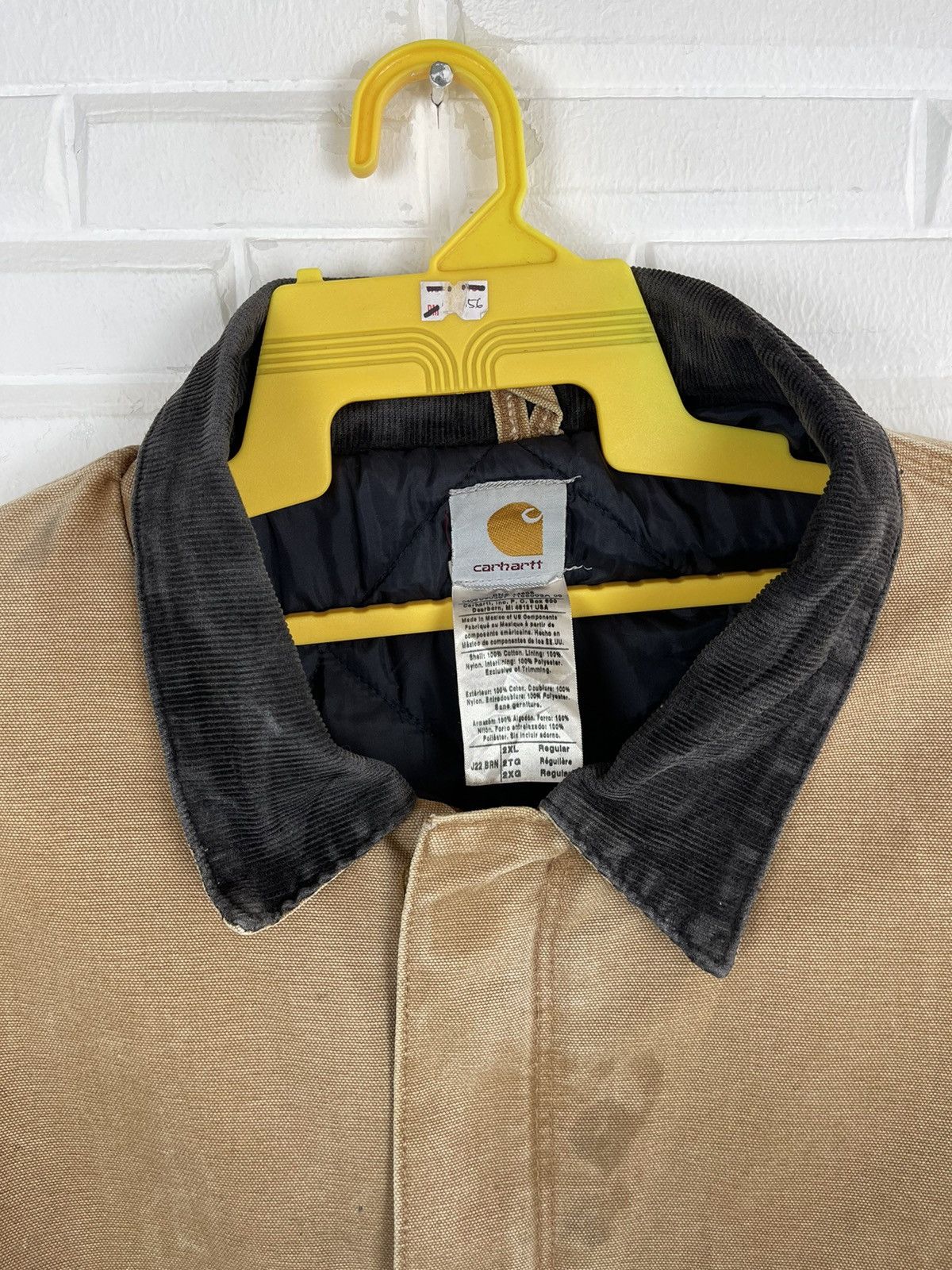 Carhartt Vintage Distressed Sun Faded Carhartt Detroit Jacket Size US XXL / EU 58 / 5 - 5 Thumbnail