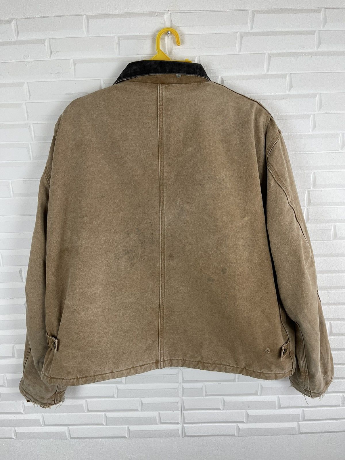 Carhartt Vintage Distressed Sun Faded Carhartt Detroit Jacket Size US XXL / EU 58 / 5 - 8 Thumbnail