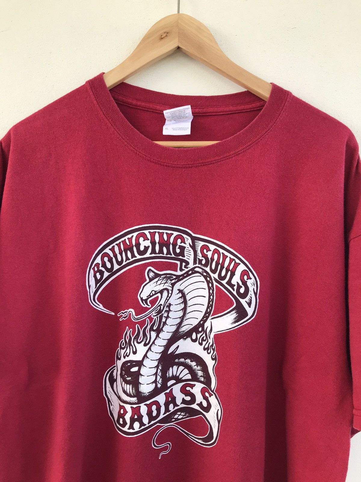 Band Tees The Bouncing Souls punk band BadAss Tee shirt Size US XL / EU 56 / 4 - 2 Thumbnail