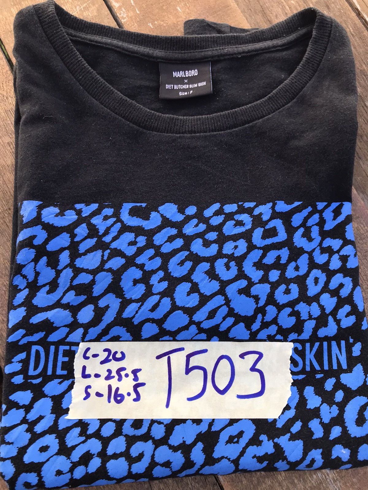 Diet Butcher Slim Skin Marlboro X Diet Butcher Slim Skin Punk T-Shirts Size US M / EU 48-50 / 2 - 11 Thumbnail