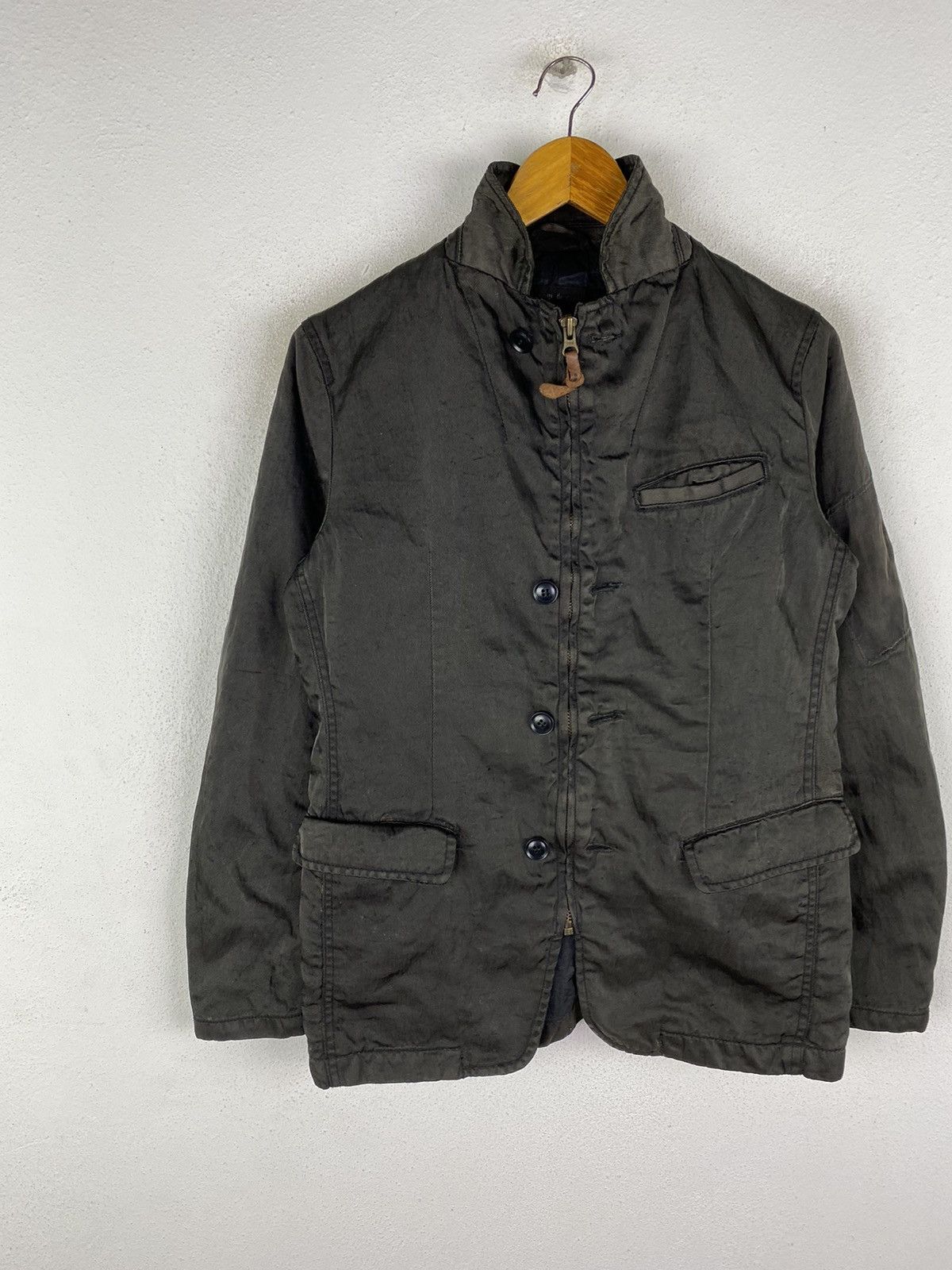 Sage De Cret 🔥DHL SHIPPPING SAGE DE CRET BIKER JACKET STYLE MADE JAPAN Size US M / EU 48-50 / 2 - 4 Thumbnail