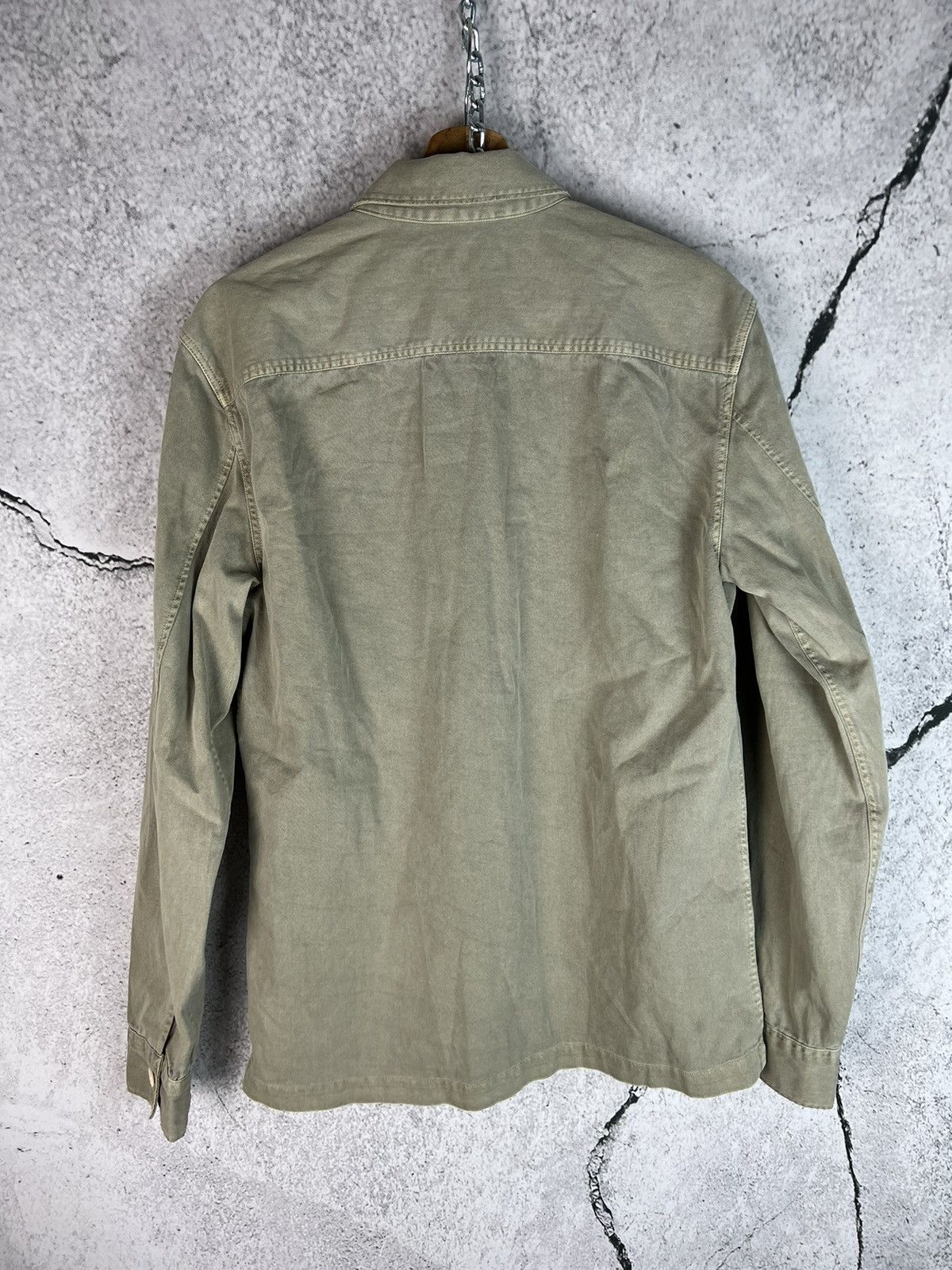 Allsaints Allsaints distressed button up shirt Size US M / EU 48-50 / 2 - 2 Thumbnail