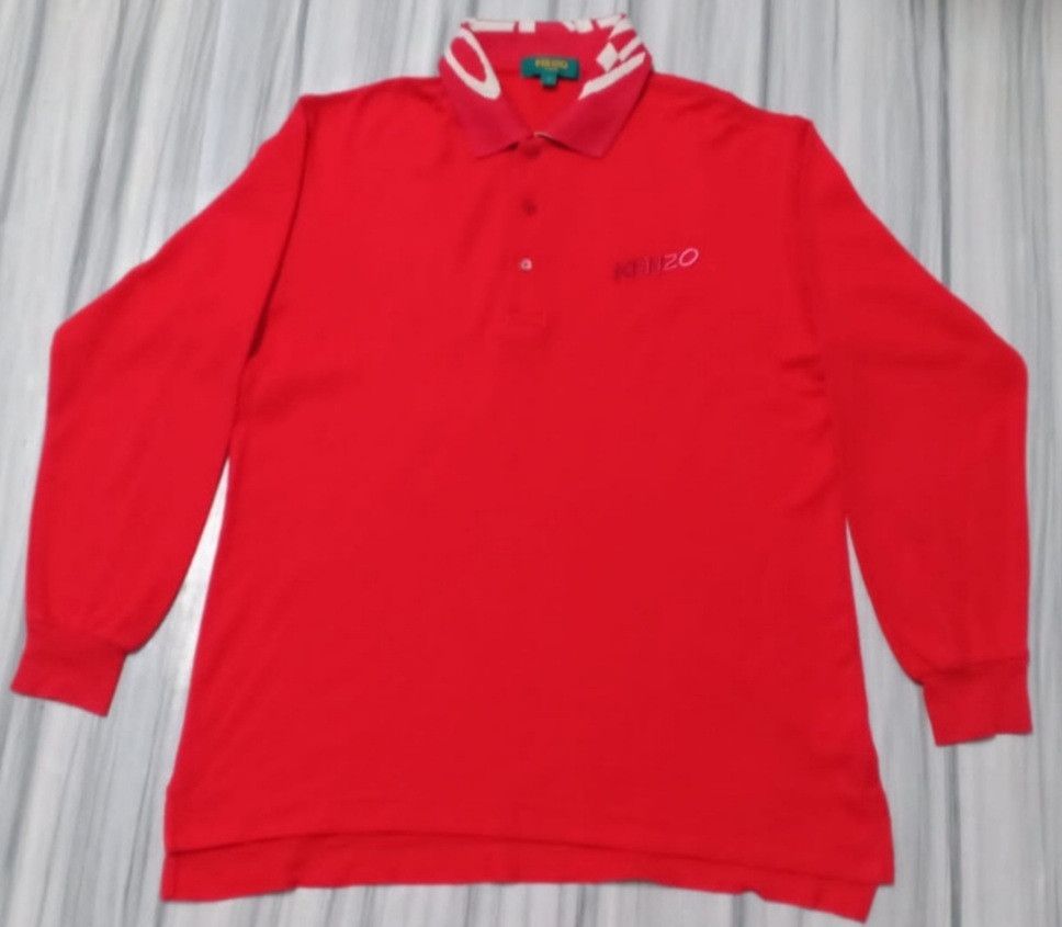 Japanese Brand × Kenzo Kenzo Golf Long Sleeve Size US L / EU 52-54 / 3 - 1 Thumbnail