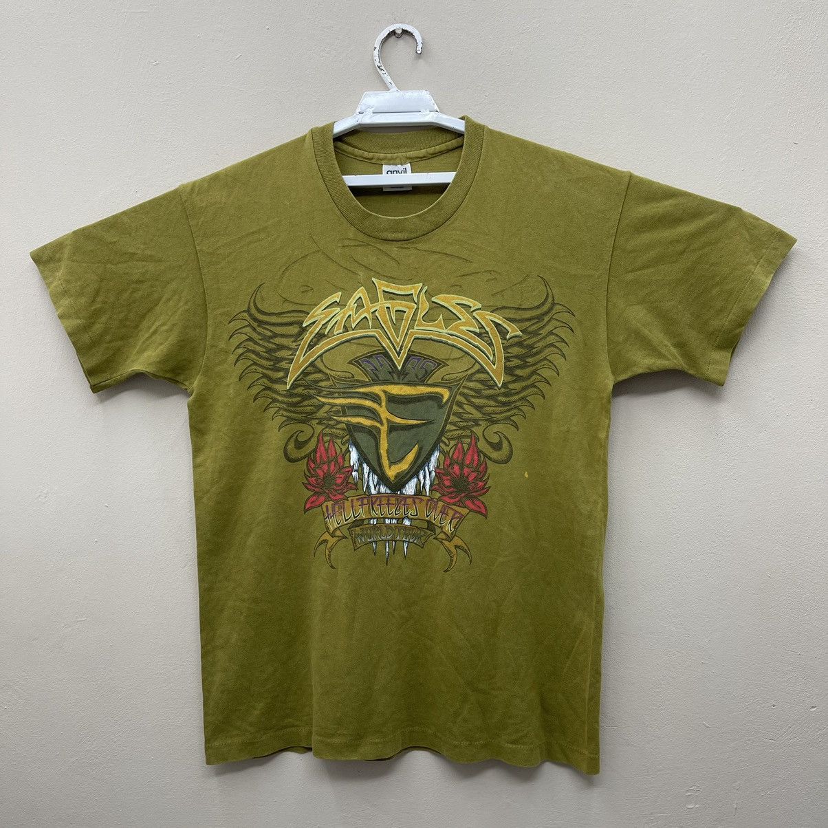 Vintage 90s EAGLES Band Shirt Hell Freezes Over Wold Tour