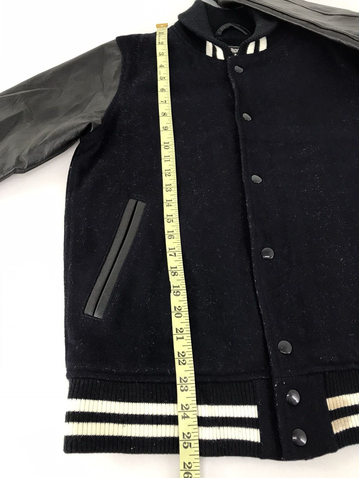 Beams Plus Vintage Varsity Jacket Beams Heart Wool Cow Leather Sleeve Size US S / EU 44-46 / 1 - 9 Thumbnail