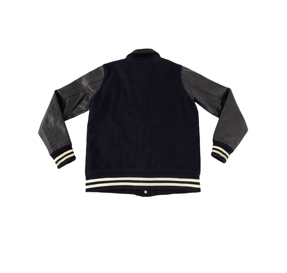 Beams Plus Vintage Varsity Jacket Beams Heart Wool Cow Leather Sleeve Size US S / EU 44-46 / 1 - 2 Thumbnail
