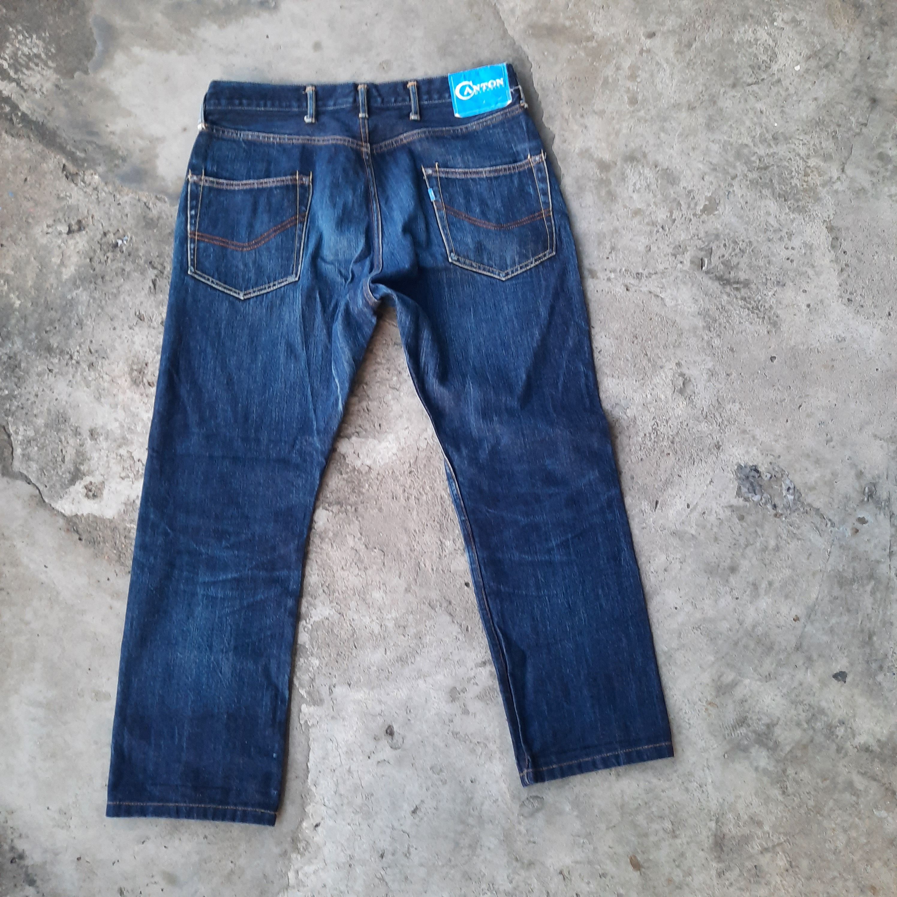 Japanese Brand Canton Overalls Tokyo Selvedge Denim Size US 32 / EU 48 - 2 Thumbnail