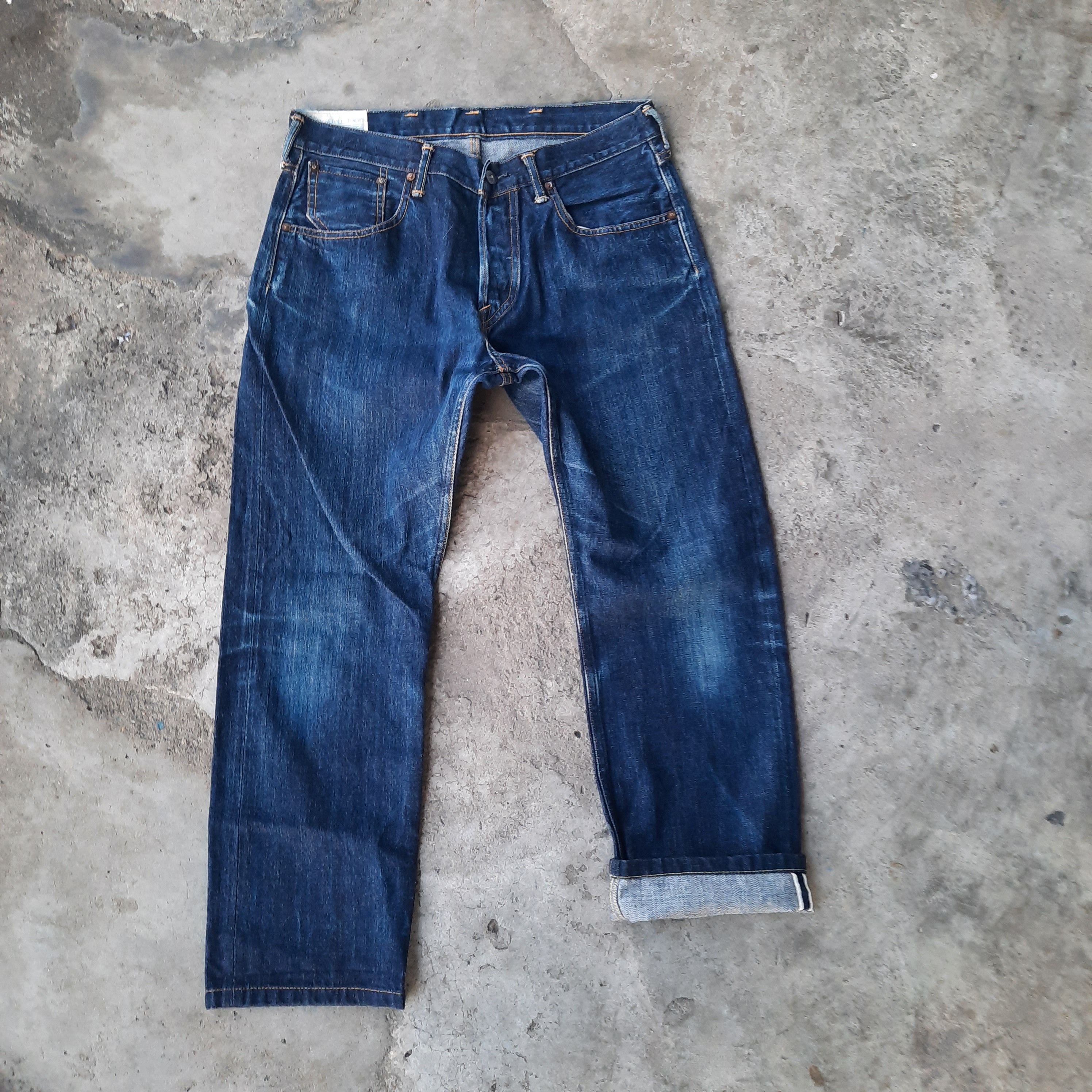 Japanese Brand Canton Overalls Tokyo Selvedge Denim Size US 32 / EU 48 - 1 Thumbnail