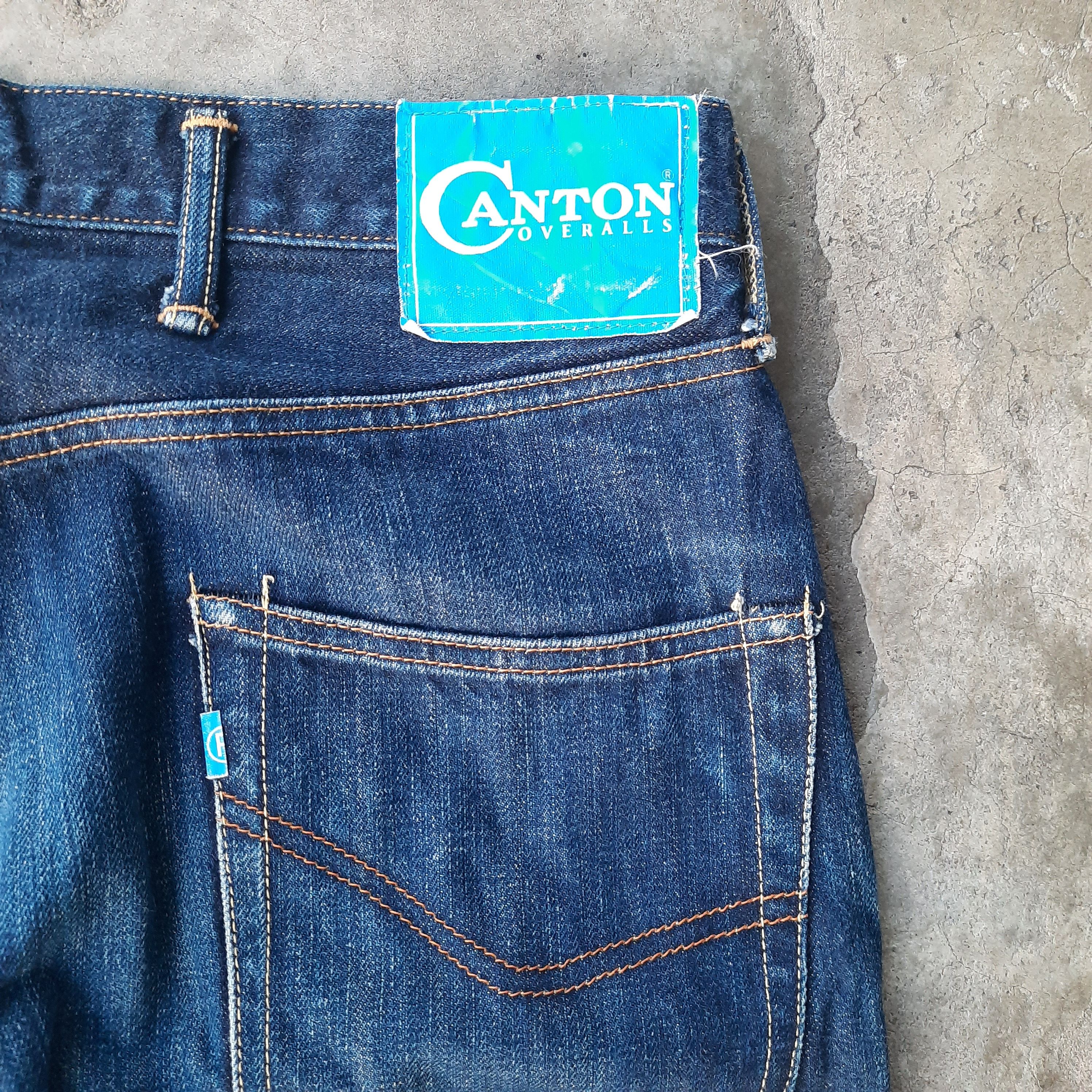 Japanese Brand Canton Overalls Tokyo Selvedge Denim Size US 32 / EU 48 - 5 Thumbnail