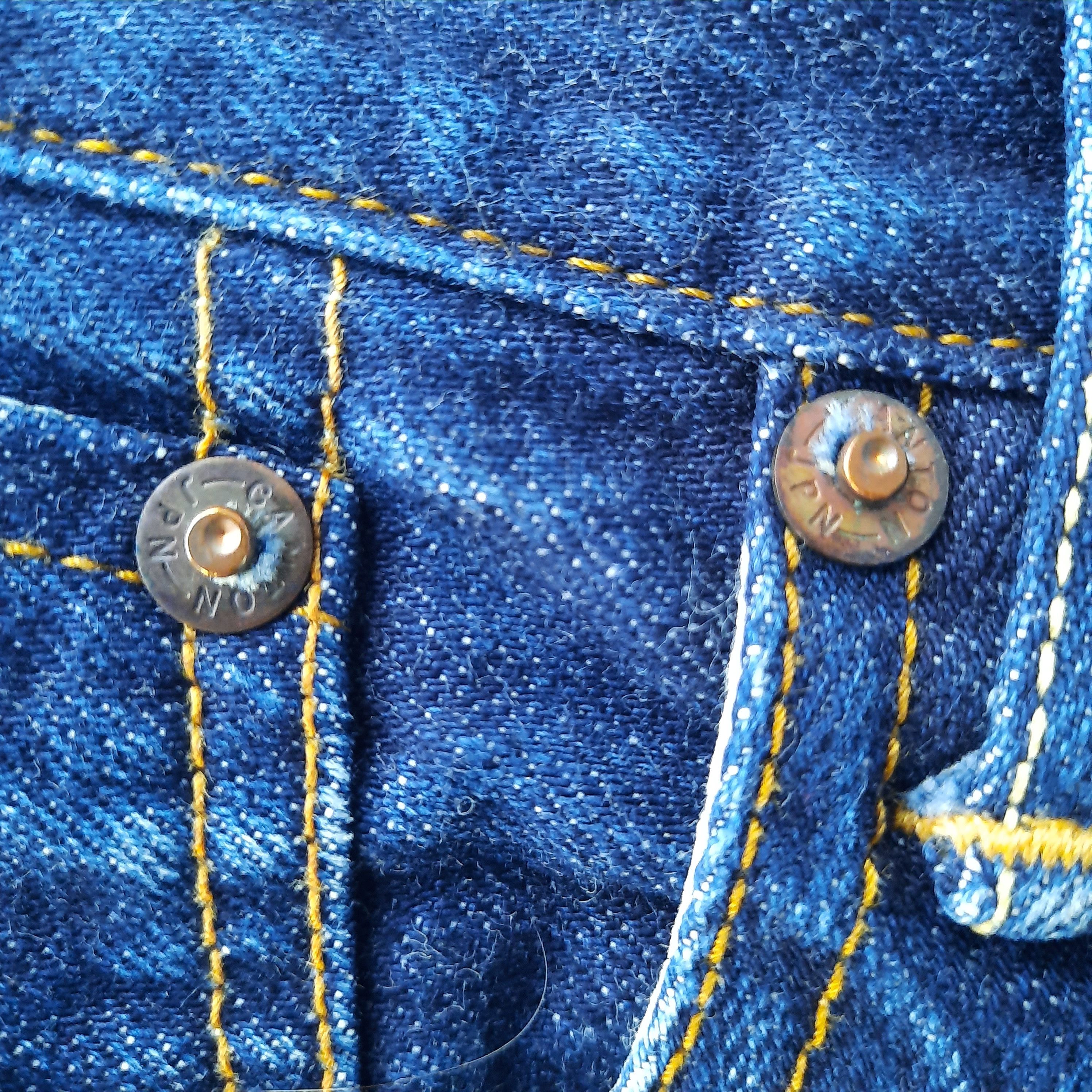 Japanese Brand Canton Overalls Tokyo Selvedge Denim Size US 32 / EU 48 - 4 Thumbnail