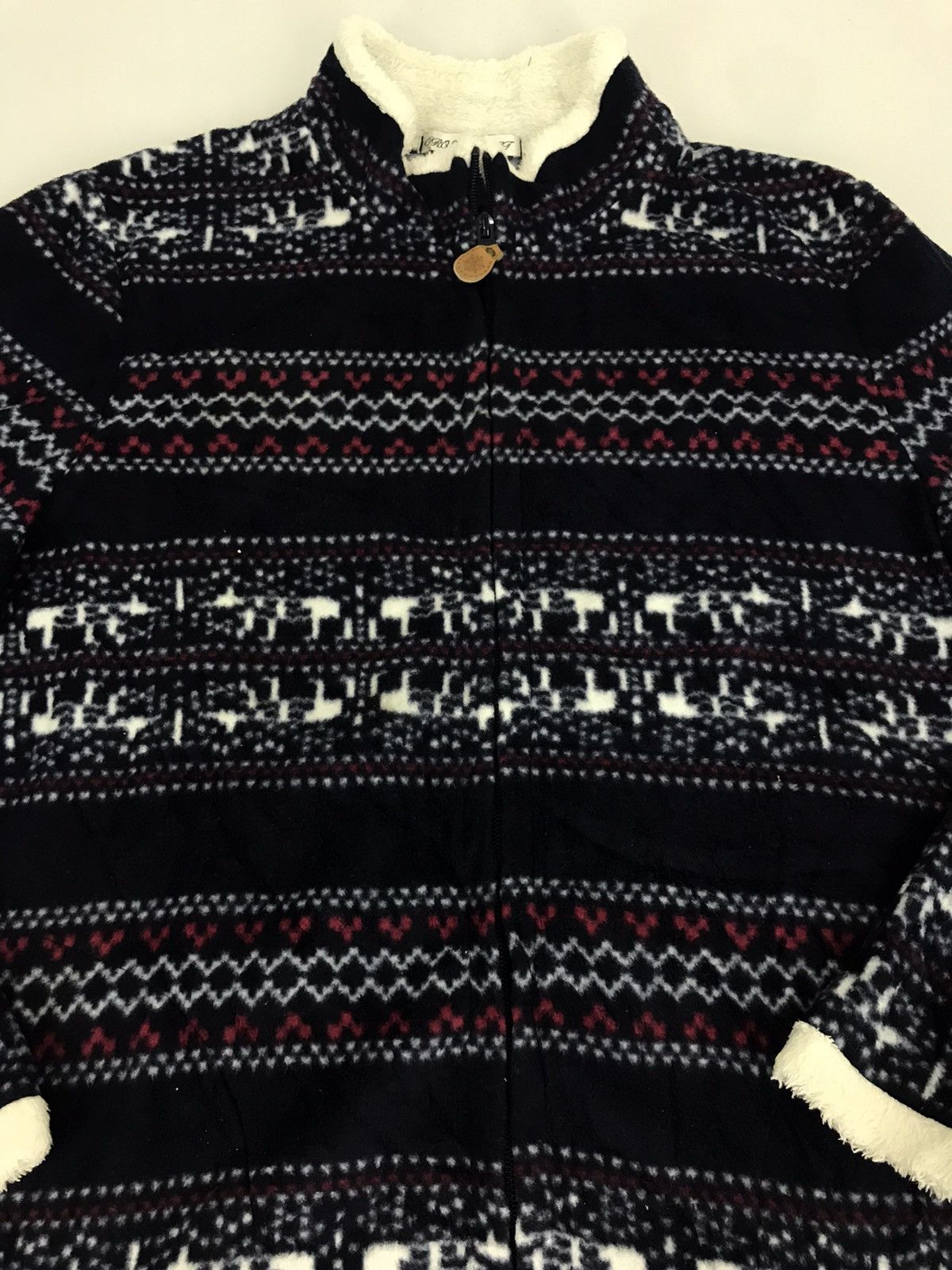 Japanese Brand Cross Locket Fleece Fluffy Jacket Winter Wear Ski Snow Size US S / EU 44-46 / 1 - 2 Thumbnail