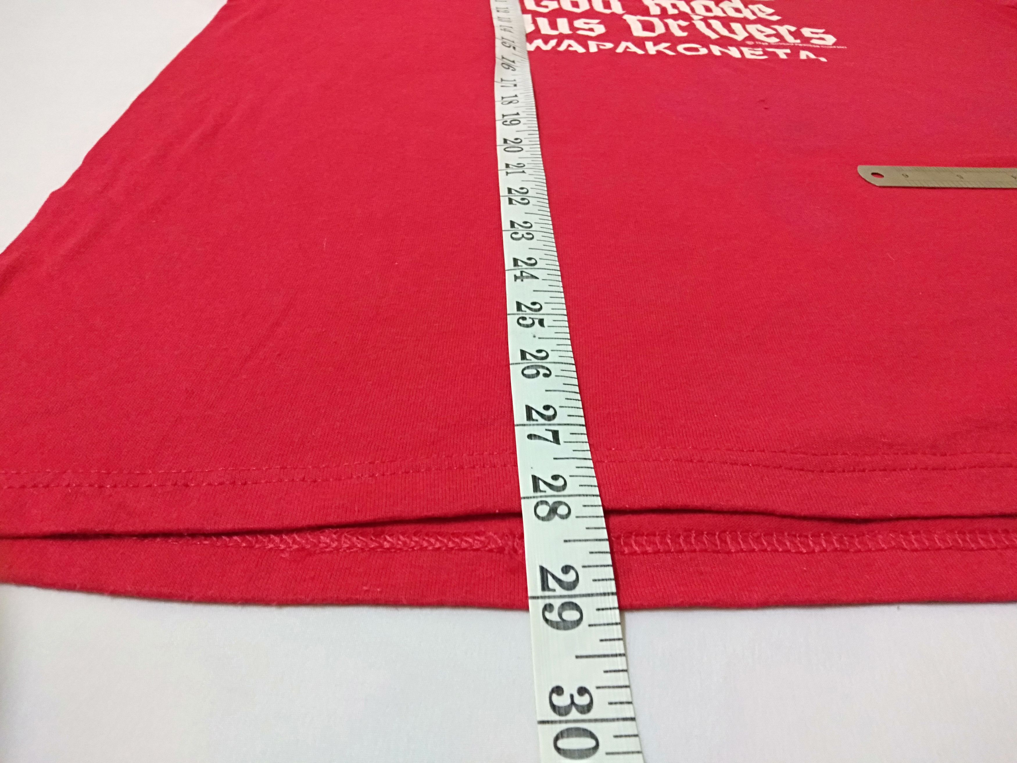 Russell Athletic Vintage 80s 1982 50/50 Russell USA God Made Bus Driver Tee Size US L / EU 52-54 / 3 - 7 Thumbnail