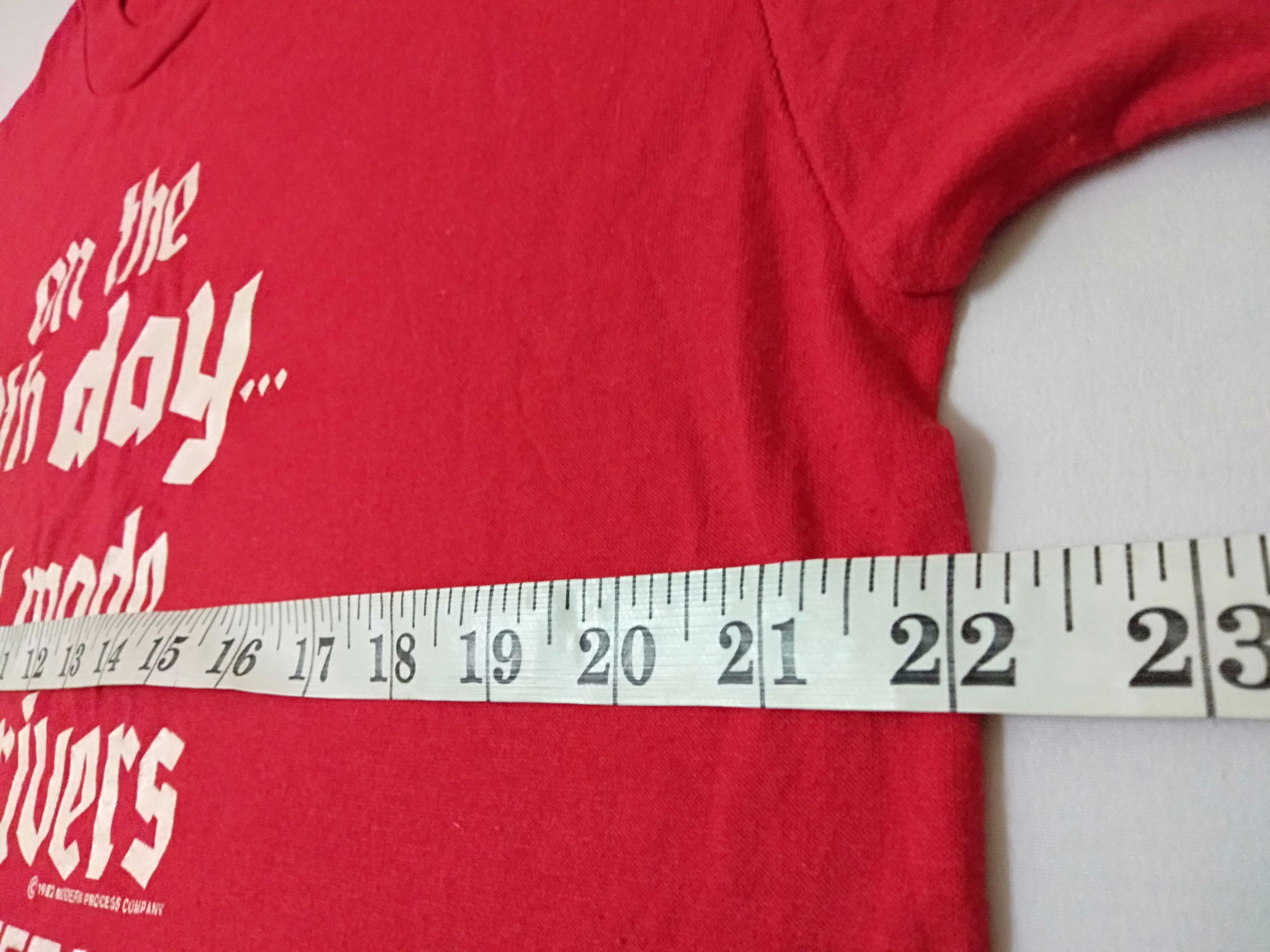 Russell Athletic Vintage 80s 1982 50/50 Russell USA God Made Bus Driver Tee Size US L / EU 52-54 / 3 - 6 Thumbnail