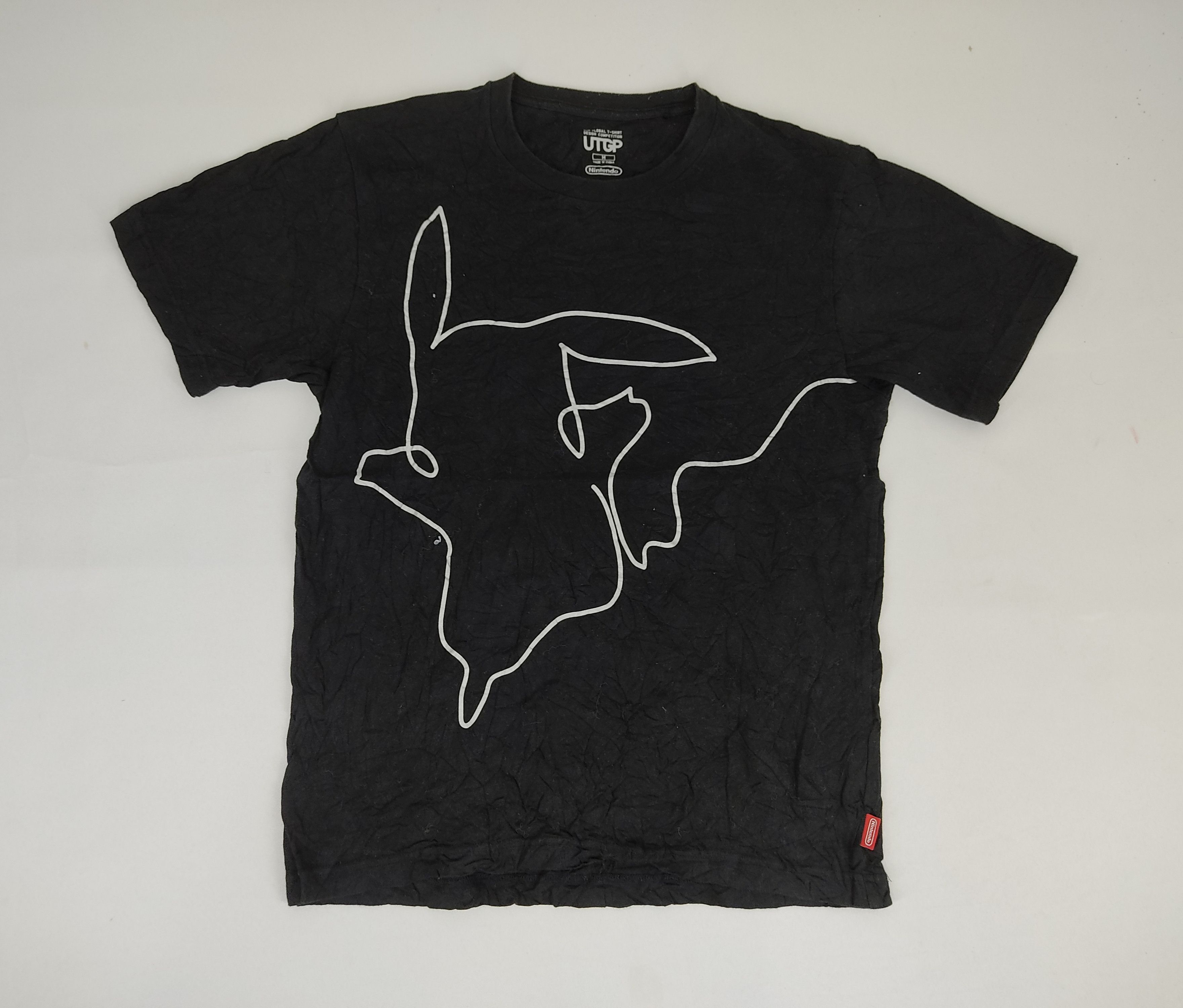 Nintendo UTGP Nintendo Pikachu Pokemon Big Character Logo Size US M / EU 48-50 / 2 - 1 Thumbnail