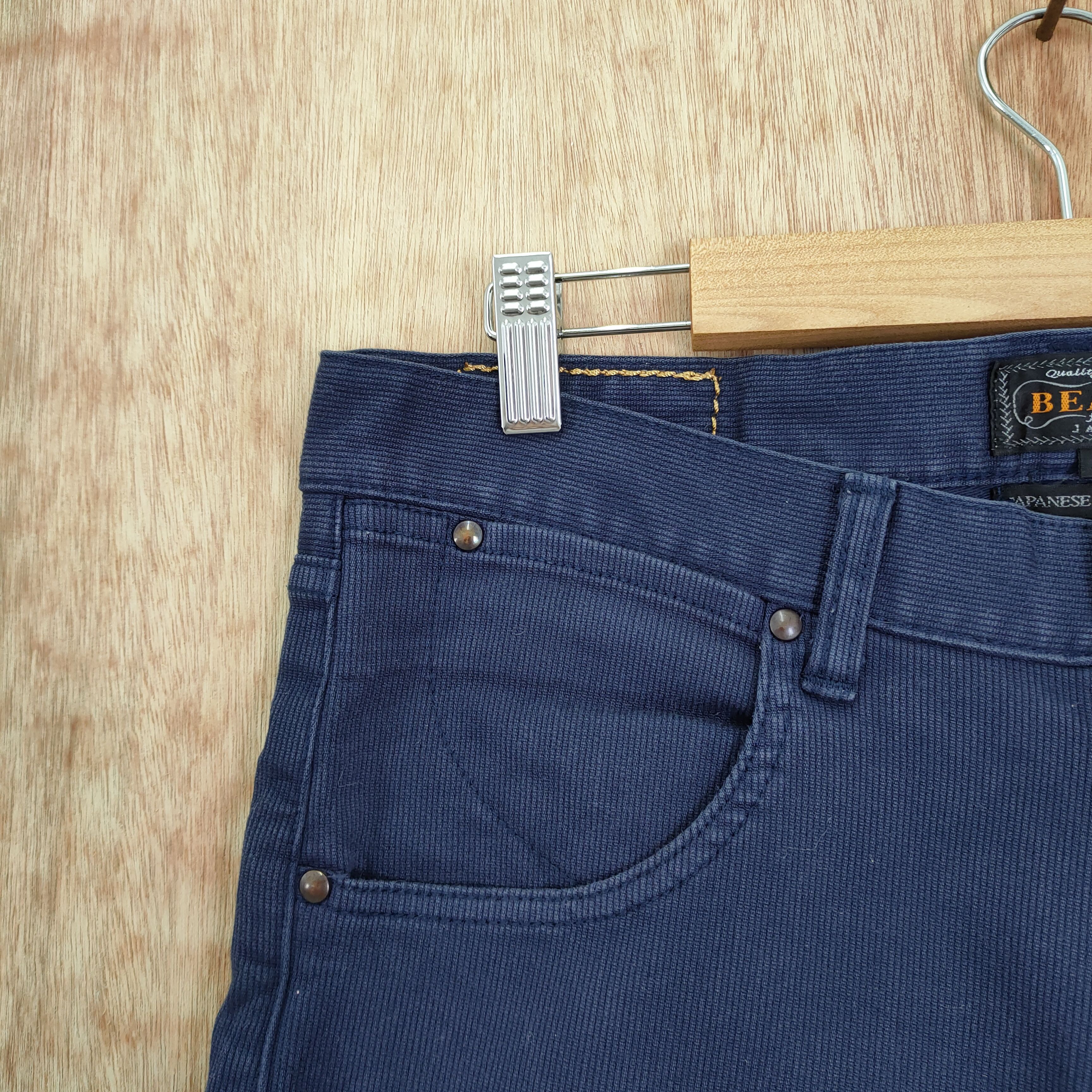 Beams Plus BEAM BLUE BLACK FADED PANTS Size US 32 / EU 48 - 9 Thumbnail