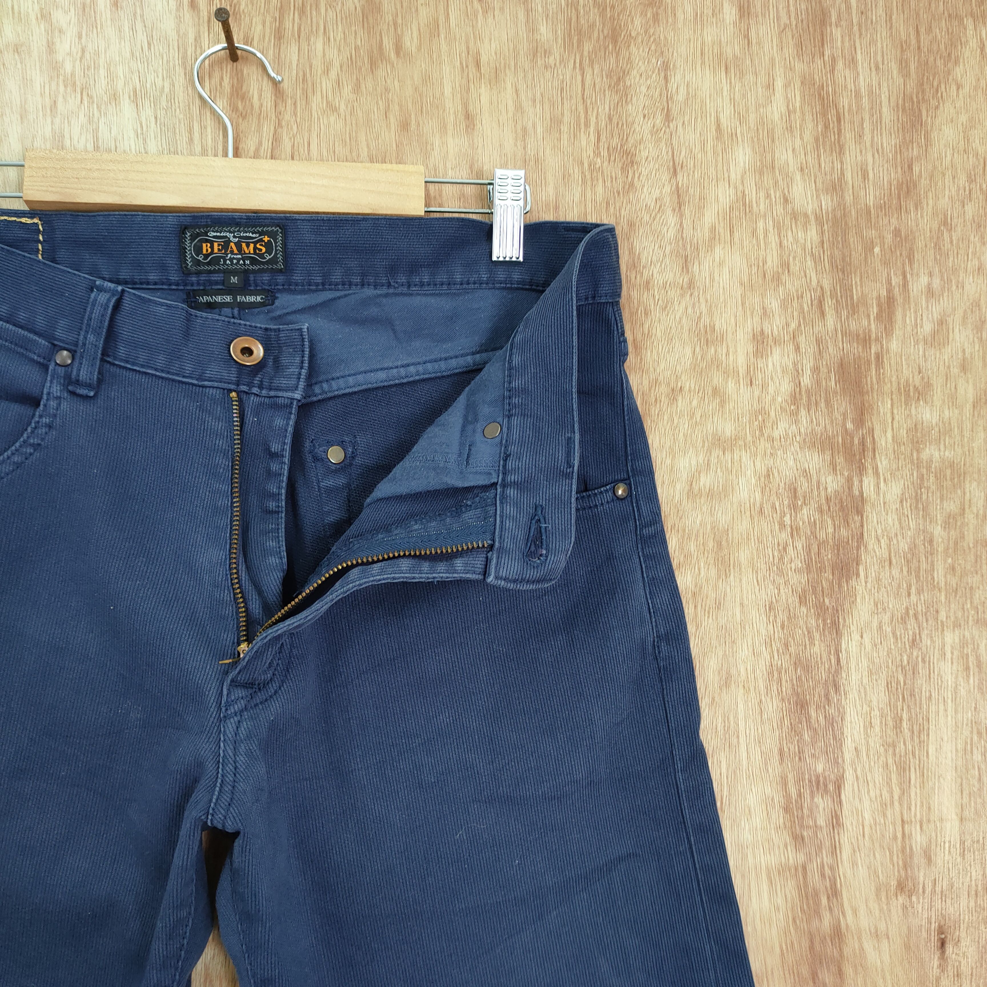Beams Plus BEAM BLUE BLACK FADED PANTS Size US 32 / EU 48 - 7 Thumbnail
