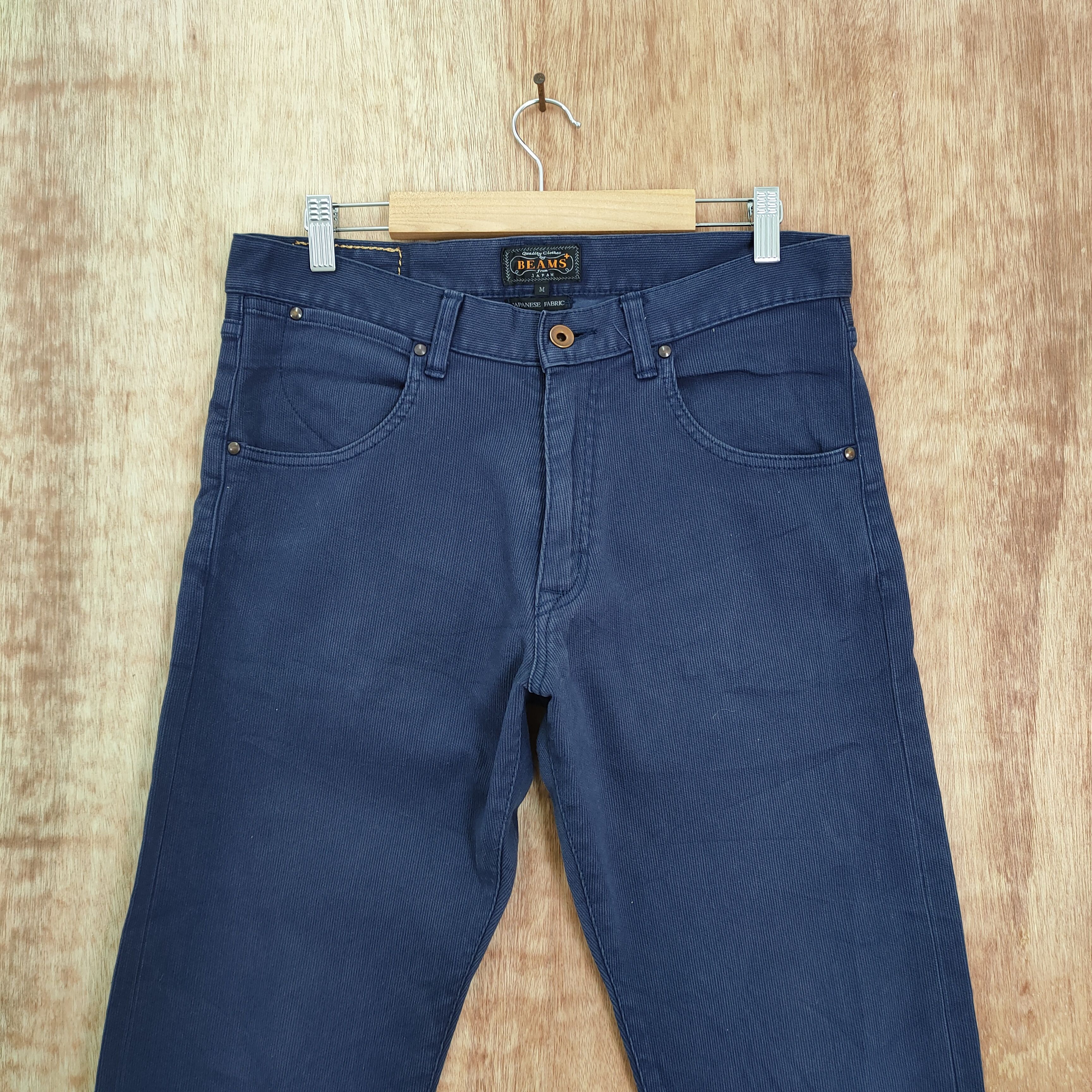 Beams Plus BEAM BLUE BLACK FADED PANTS Size US 32 / EU 48 - 2 Thumbnail