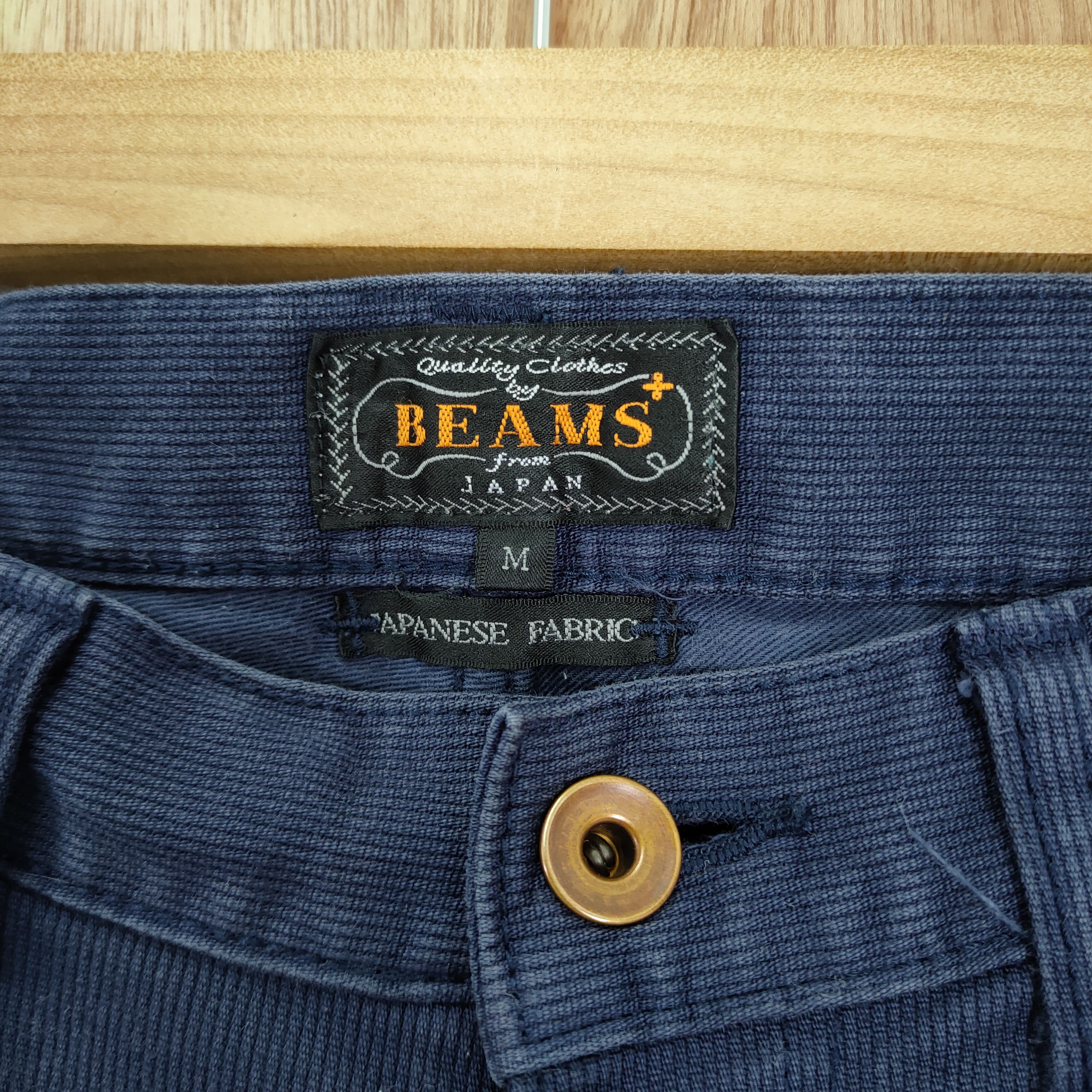 Beams Plus BEAM BLUE BLACK FADED PANTS Size US 32 / EU 48 - 8 Thumbnail