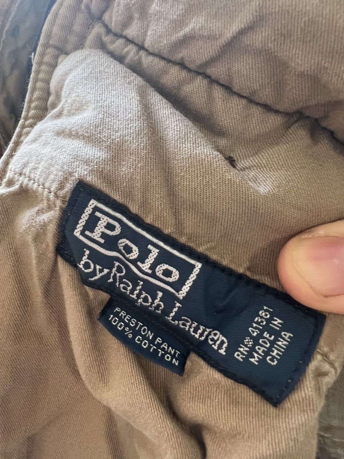 Polo Ralph Lauren × Vintage Polo Ralph Lauren Mens 32x30 Brown Corduroy Preston Pants Size US 32 / EU 48 - 3 Thumbnail