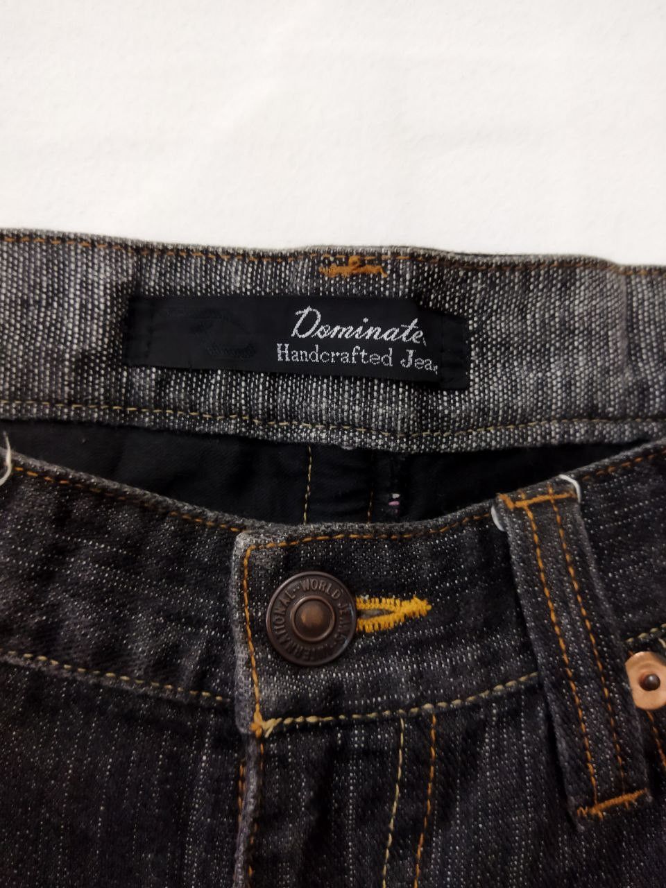 Japanese Brand Japanese Brand DOMINATE Handcrafted Jeans Size US 34 / EU 50 - 9 Thumbnail