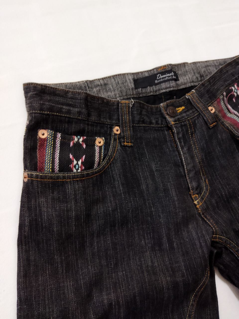 Japanese Brand Japanese Brand DOMINATE Handcrafted Jeans Size US 34 / EU 50 - 8 Thumbnail