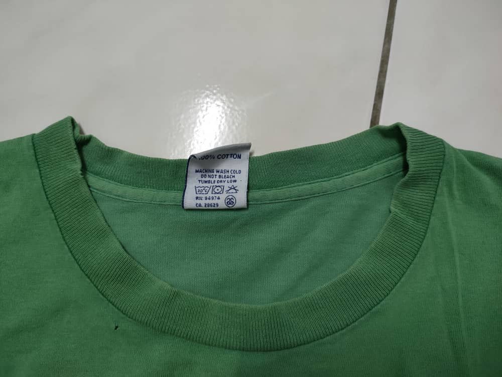 Other Vintage Stussy UK Tour Thrashed Distressed T Size US XL / EU 56 / 4 - 5 Thumbnail