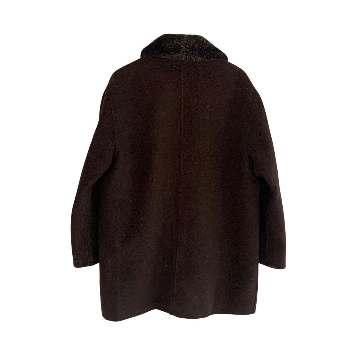 Yves Saint Laurent Yves Saint Laurent Wool Coat Jacket Size US L / EU 52-54 / 3 - 2 Thumbnail