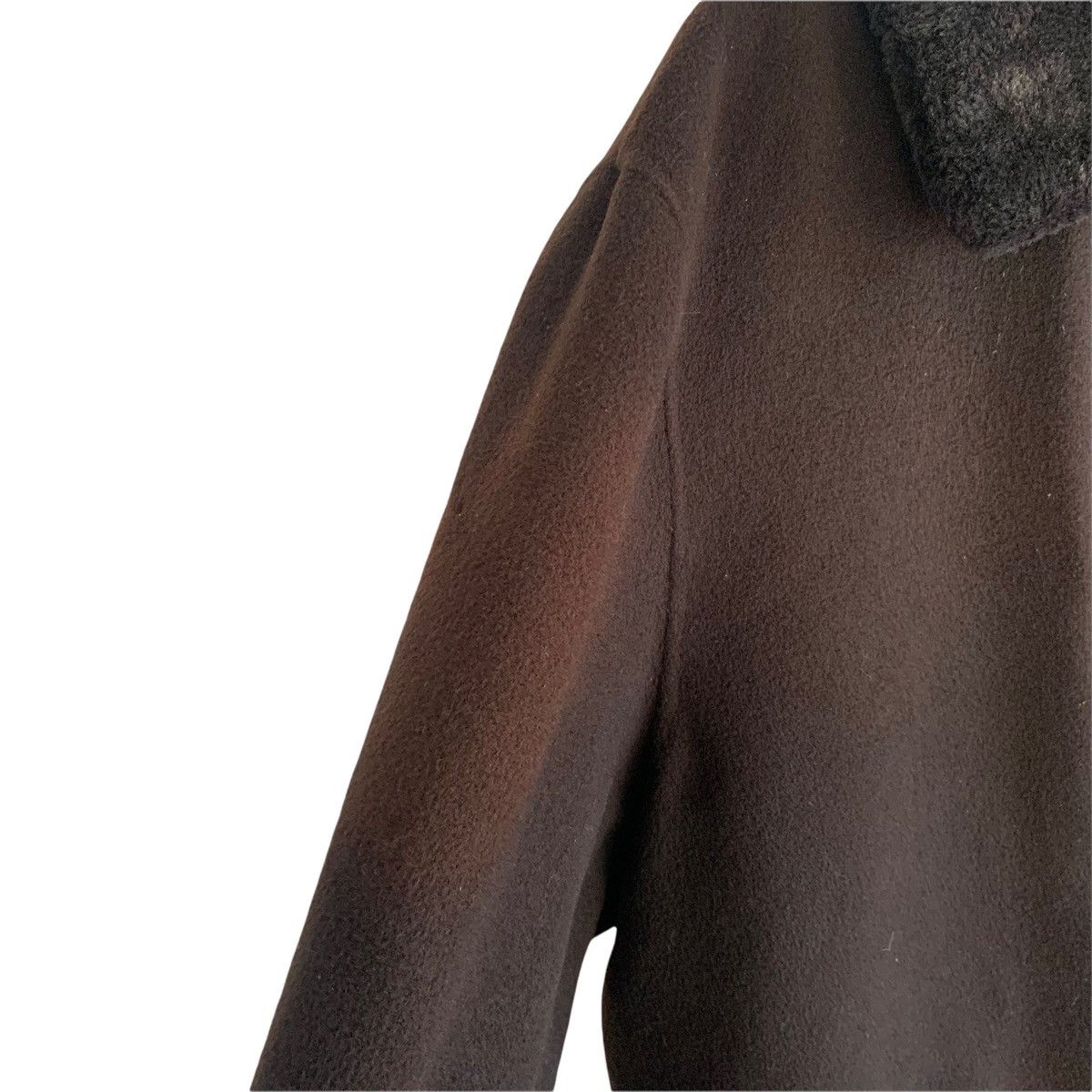 Yves Saint Laurent Yves Saint Laurent Wool Coat Jacket Size US L / EU 52-54 / 3 - 7 Thumbnail