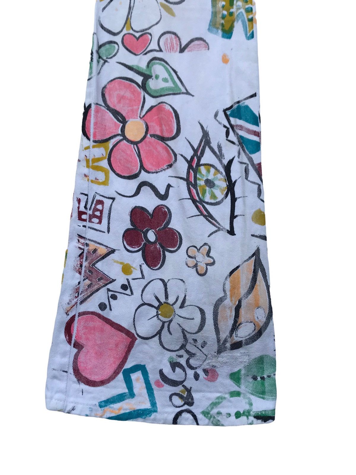 Dolce & Gabbana Dolce & Gabbana Hand Painted Pants Size US 30 / EU 46 - 16 Thumbnail