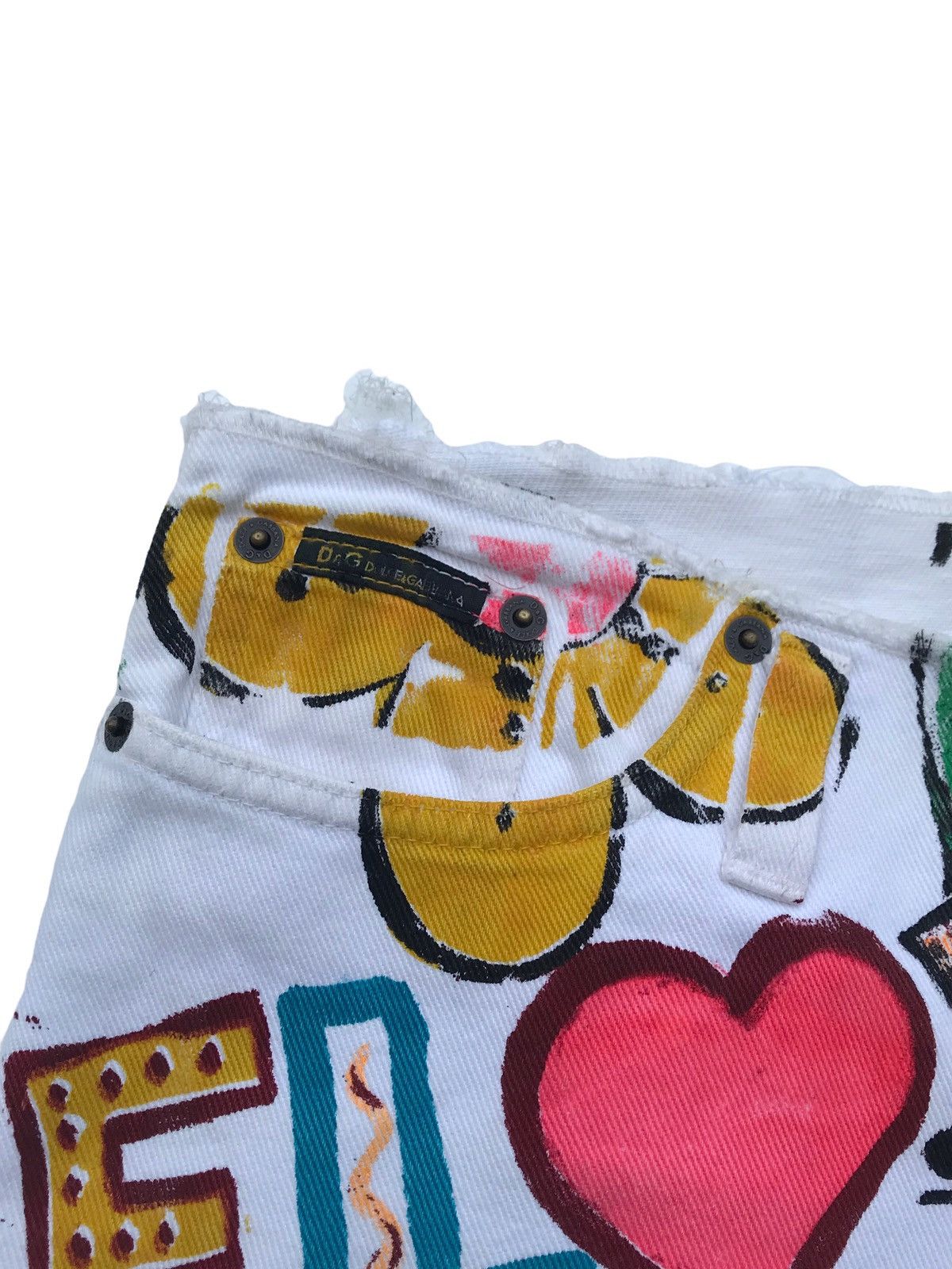 Dolce & Gabbana Dolce & Gabbana Hand Painted Pants Size US 30 / EU 46 - 13 Thumbnail