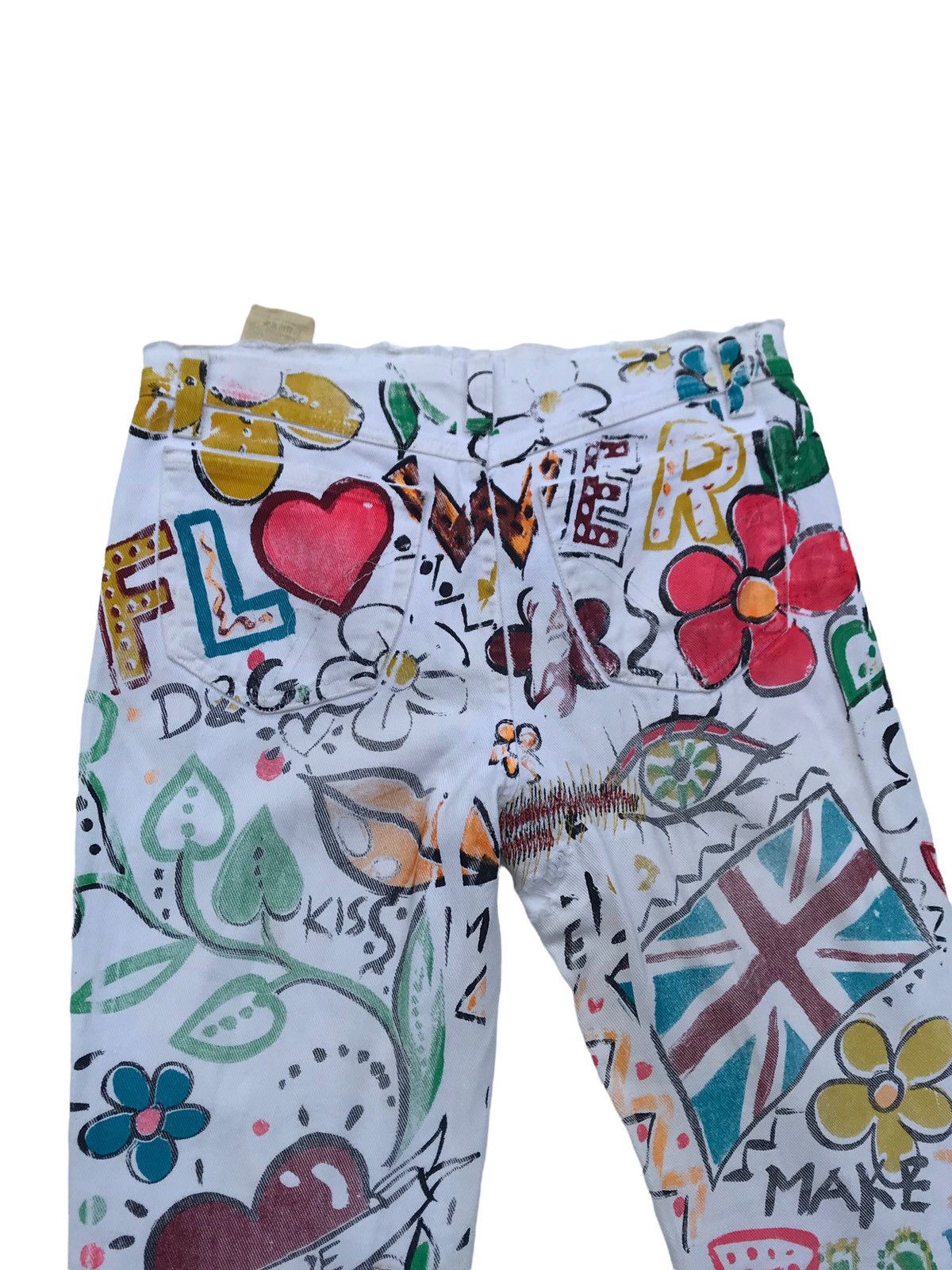 Dolce & Gabbana Dolce & Gabbana Hand Painted Pants Size US 30 / EU 46 - 17 Thumbnail