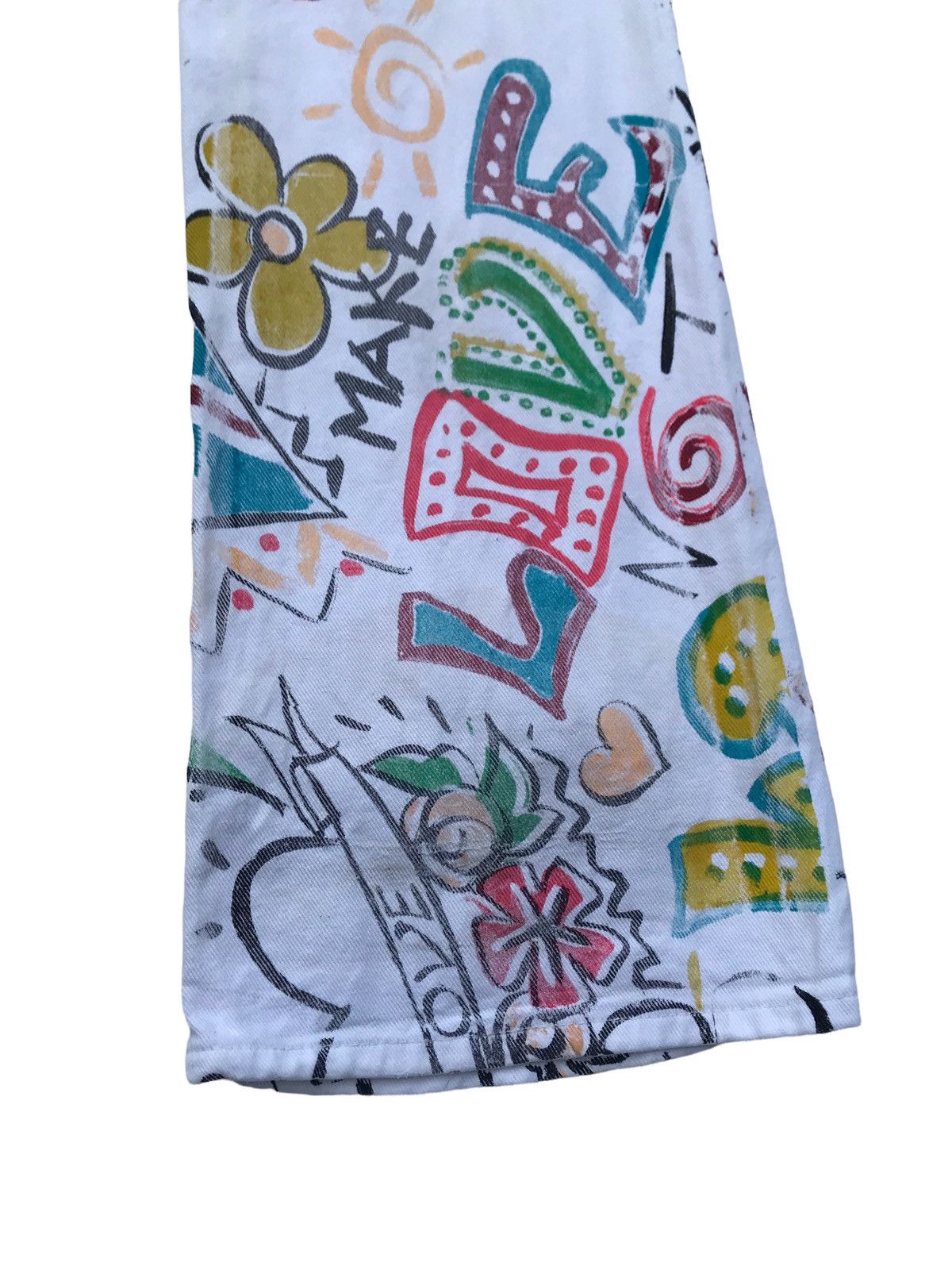 Dolce & Gabbana Dolce & Gabbana Hand Painted Pants Size US 30 / EU 46 - 15 Thumbnail