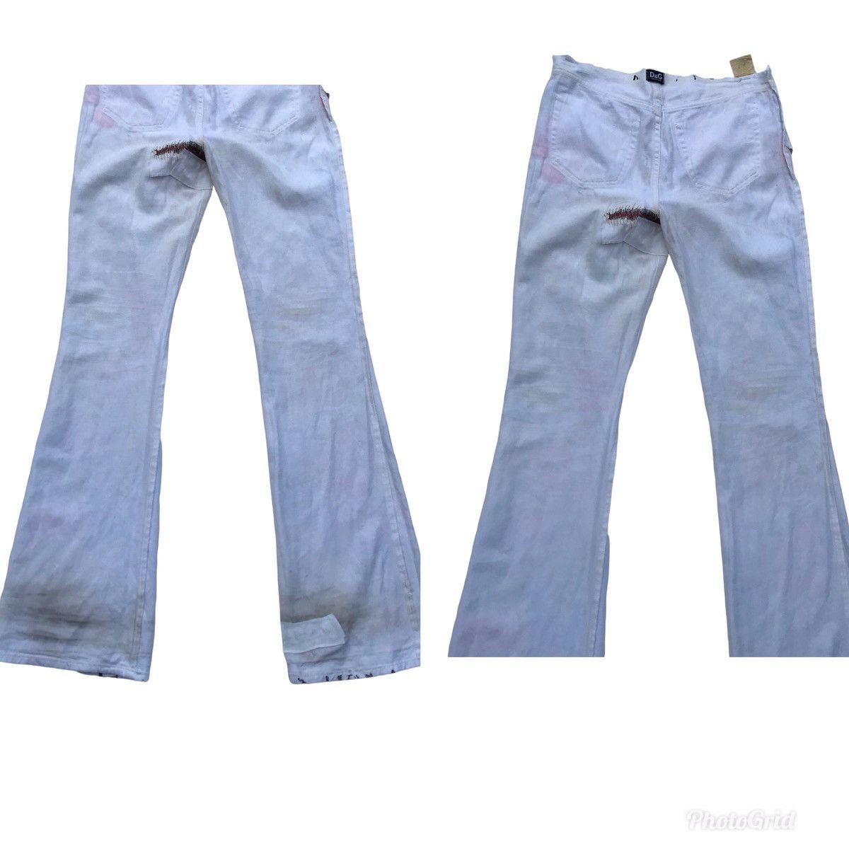 Dolce & Gabbana Dolce & Gabbana Hand Painted Pants Size US 30 / EU 46 - 22 Thumbnail