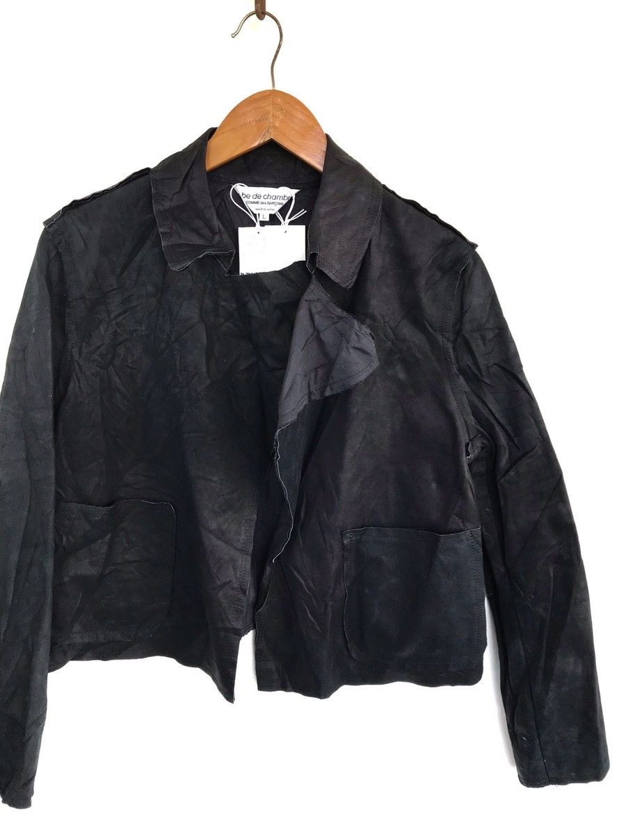 Comme des Garcons Comme des Garçons Rode de Chambre Cowhide Leather Jacket Size L / US 10 / IT 46 - 2 Thumbnail