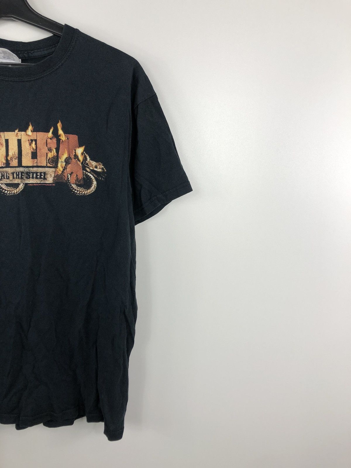 Gildan Vtg Gildan Pantera T-Shirt 2005 Heavy Cotton Black Size M Size US M / EU 48-50 / 2 - 6 Thumbnail