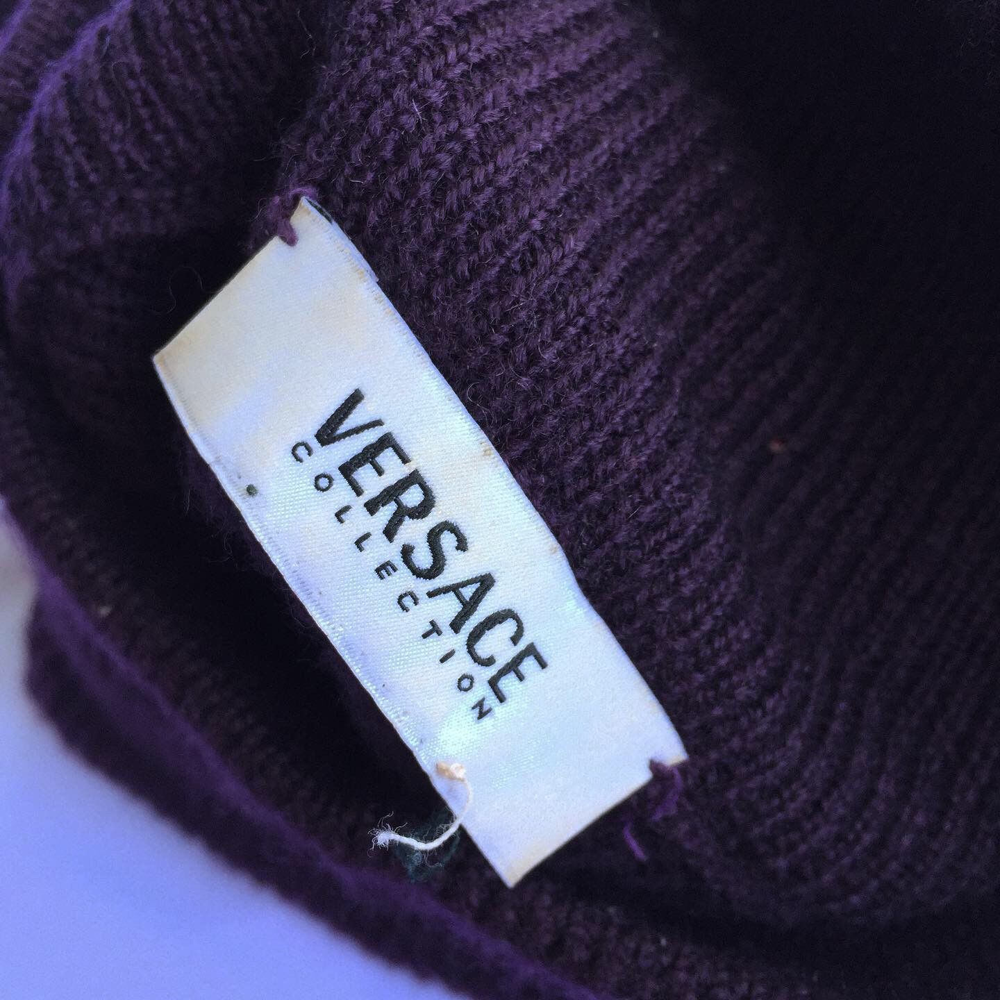 Versace Vintage 90s Versace knitwear Size US L / EU 52-54 / 3 - 4 Thumbnail