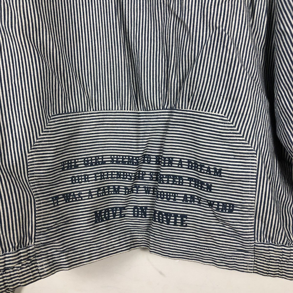 Japanese Brand STRIPE JACKET SUNFORD SAFETY FIRST VARSITY JACKET Size US M / EU 48-50 / 2 - 8 Thumbnail
