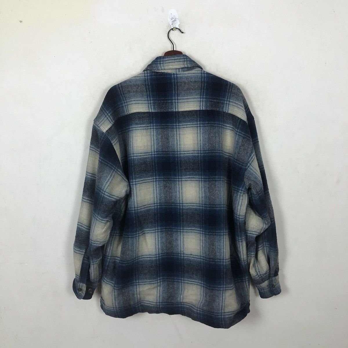 Japanese Brand SEAHOP FLANNEL ZIPPER JACKET WORKER TARTAN DESIGN Size US L / EU 52-54 / 3 - 7 Thumbnail